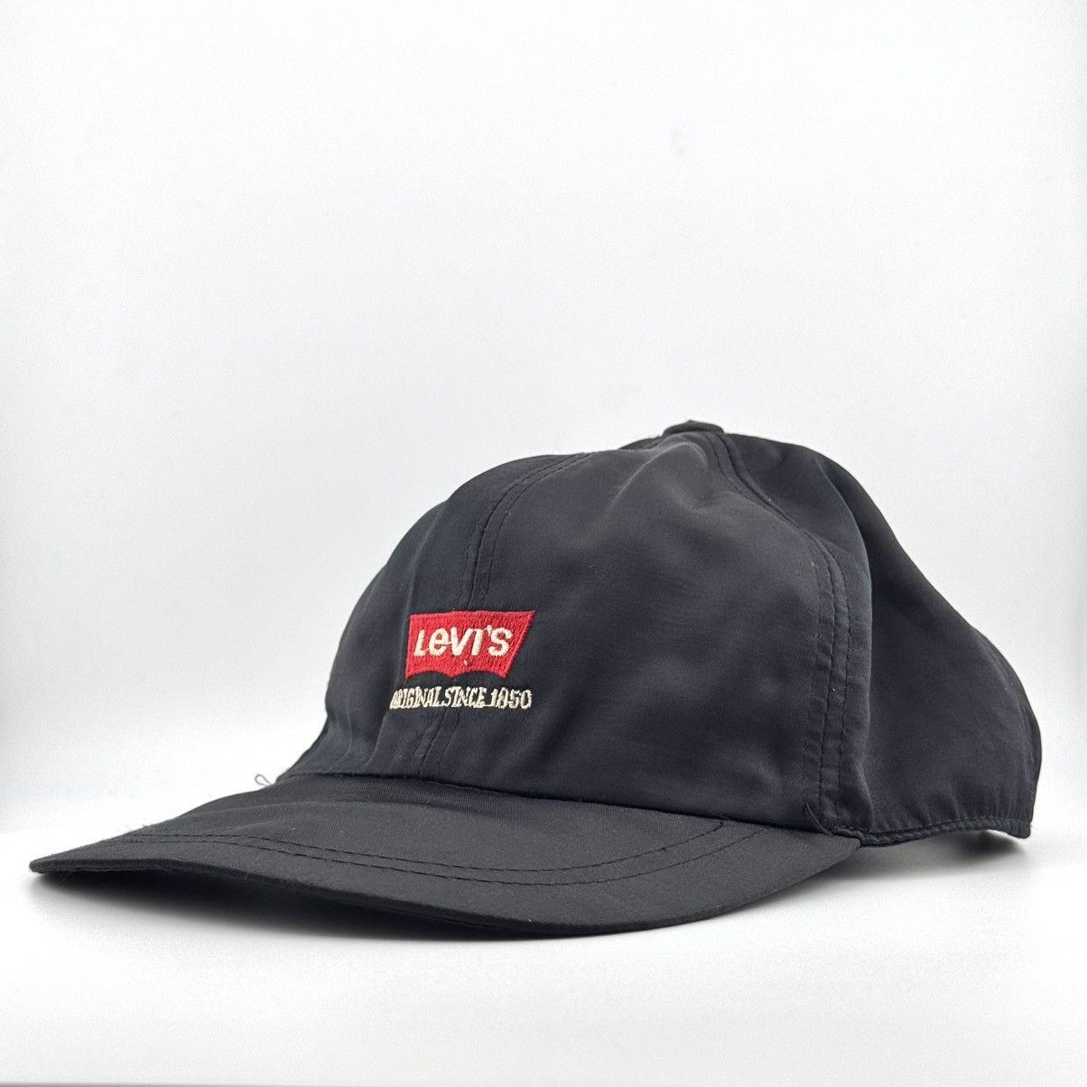 Levi's Levi’s Red Tab Embroidered Logo Cap Unstructure Nylon Hat Size ONE SIZE - 2 Thumbnail