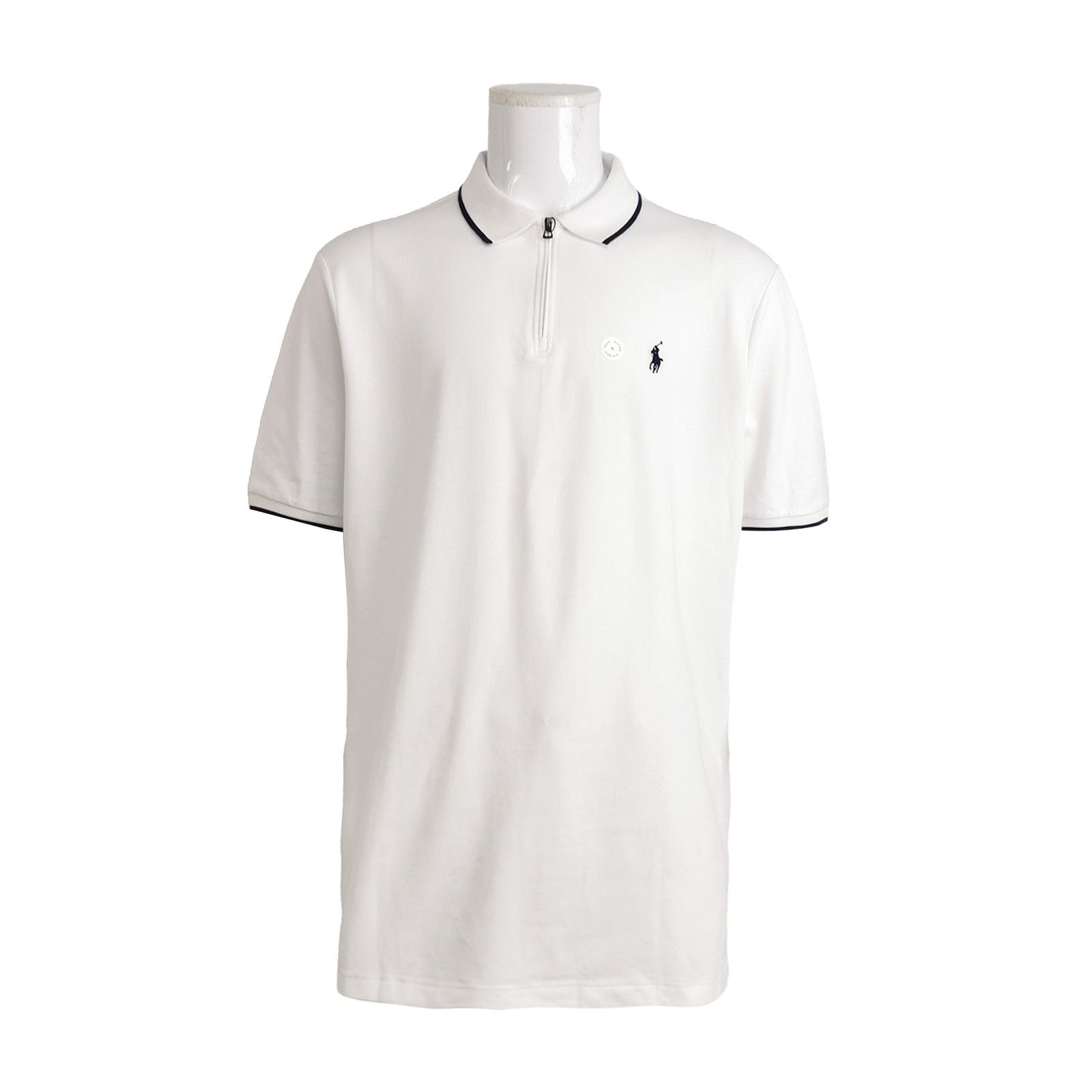 Polo Ralph Lauren Polo Ralph Lauren Zip Polo Shirt Size XL Size US XL / EU 56 / 4 - 1 Thumbnail
