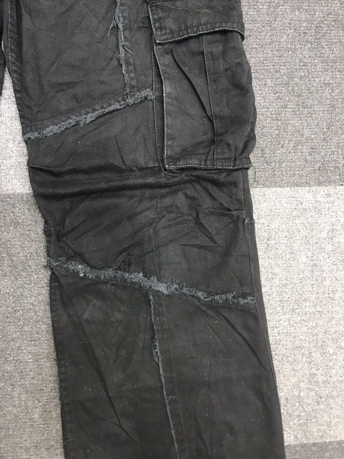 Japanese Brand × Seditionaries Flare🔥Root Three Japan Seditionaries Punk Cargo Pant Size US 32 / EU 48 - 6 Thumbnail