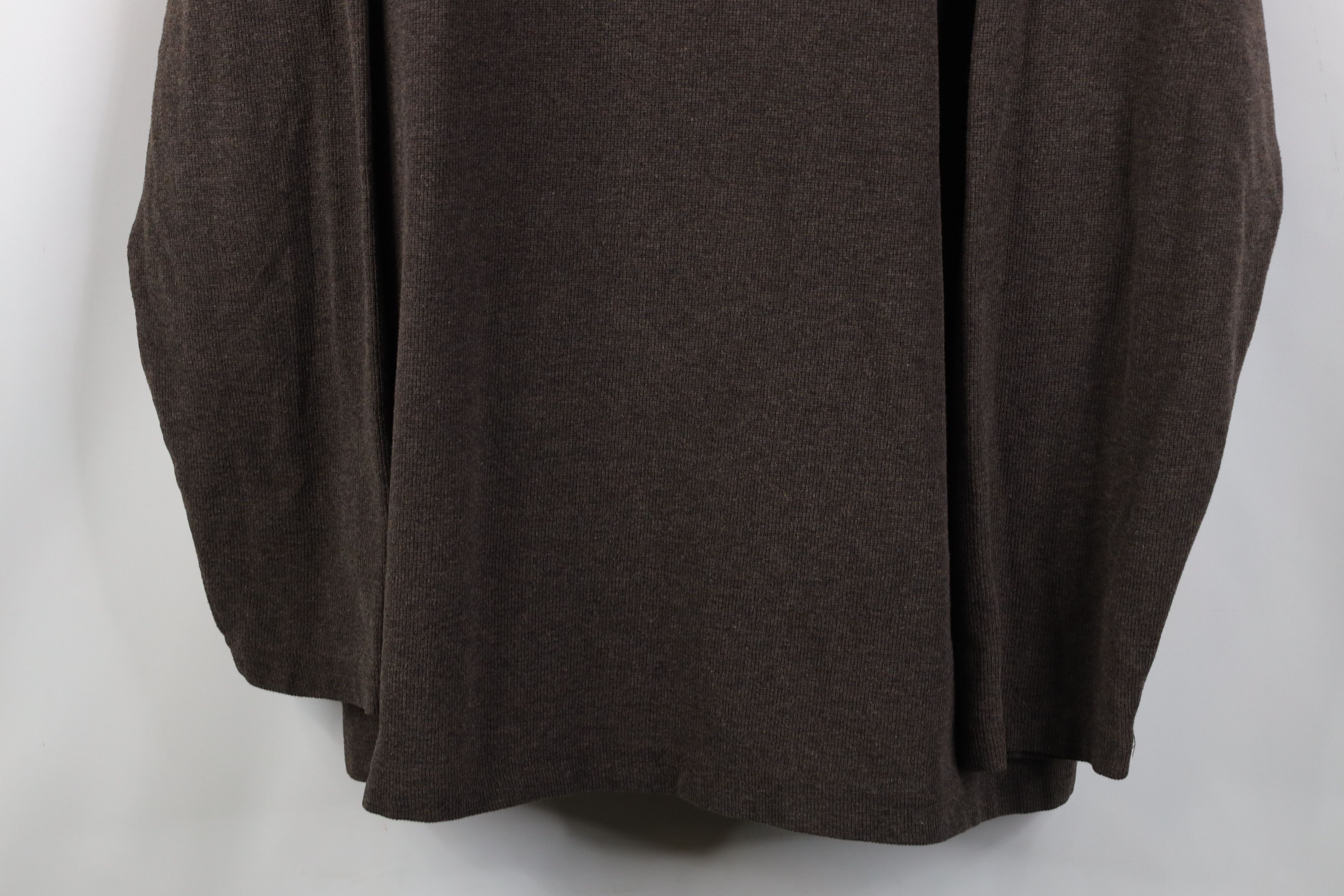 Vintage Vintage 90s Streetwear Waffle Knit Long Sleeve T-Shirt Size US XL / EU 56 / 4 - 3 Thumbnail