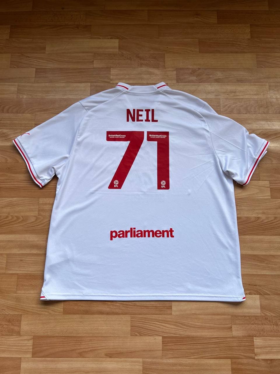 Puma 2023 BARNSLEY FC #71 NEIL AWAY SOCCER JERSEY FOOTBALL SHIRT Size US XXL / EU 58 / 5 - 3 Thumbnail