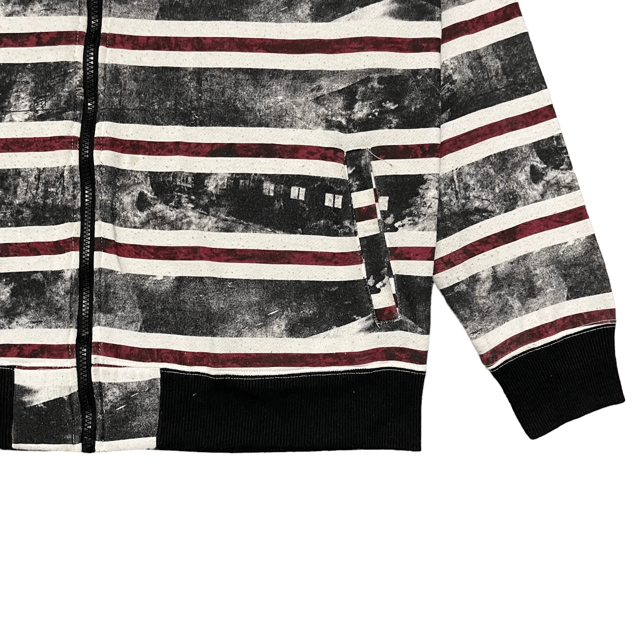 Japanese Brand Vintage Booth Born to be Free Jacket with Hidden Hood Size US L / EU 52-54 / 3 - 4 Thumbnail