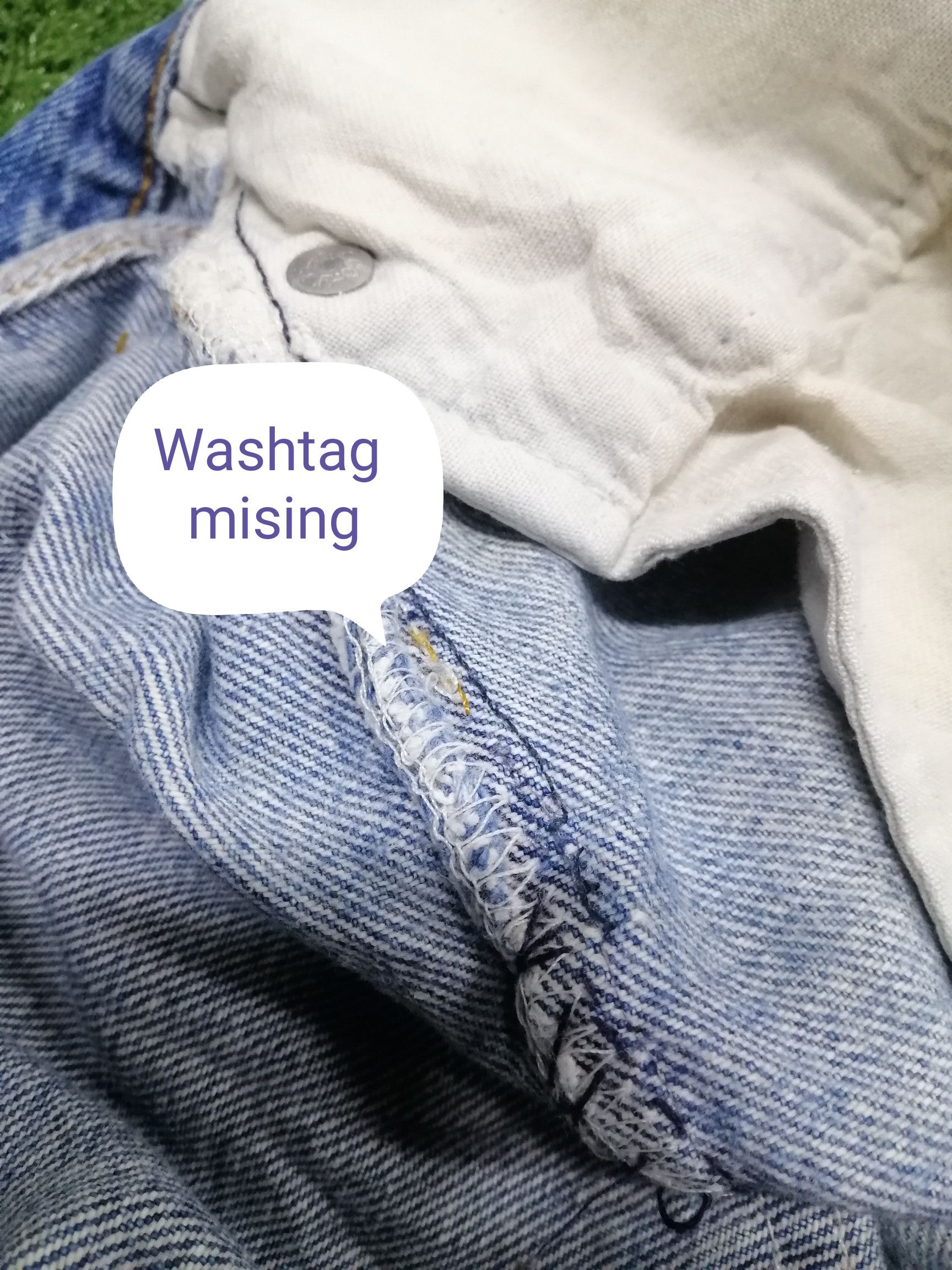 Levi's Vintage 80s Levis 501 grunge. Size US 35 - 15 Thumbnail