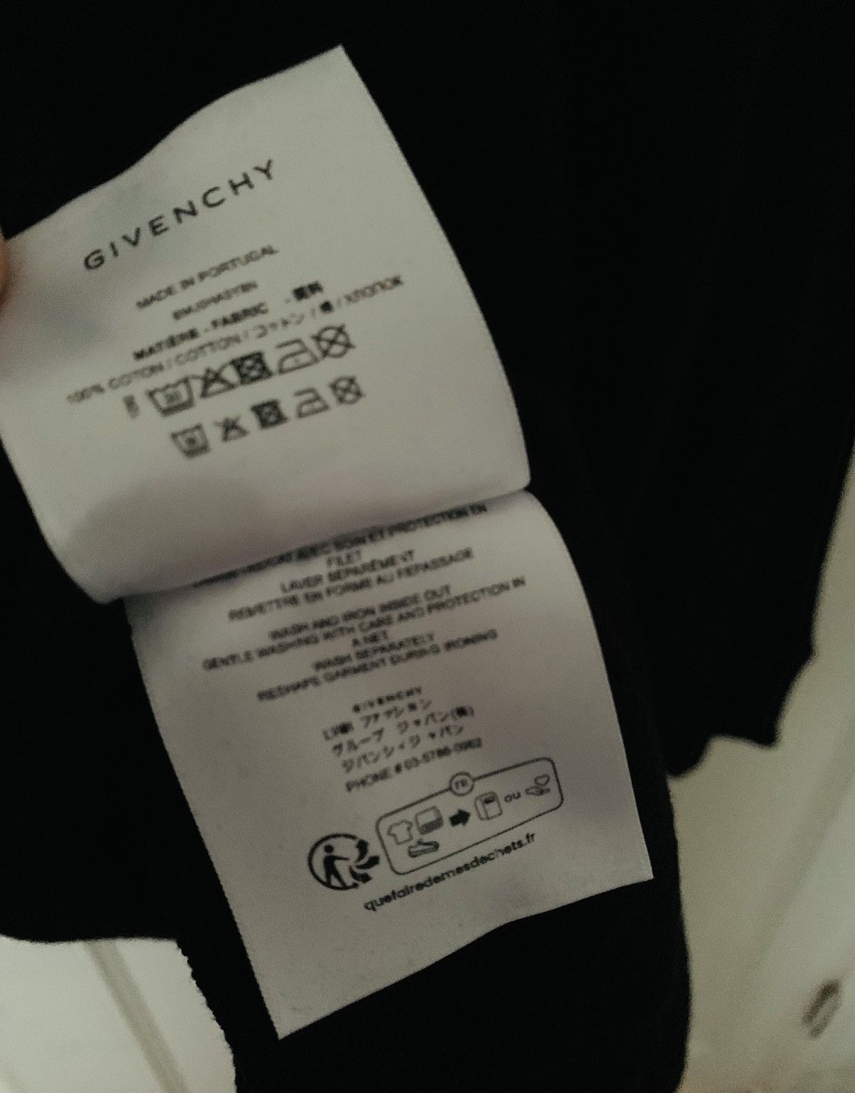 Givenchy Givenchy Reverse Logo Cotton Crewneck Sweatshirt Size US M / EU 48-50 / 2 - 5 Thumbnail