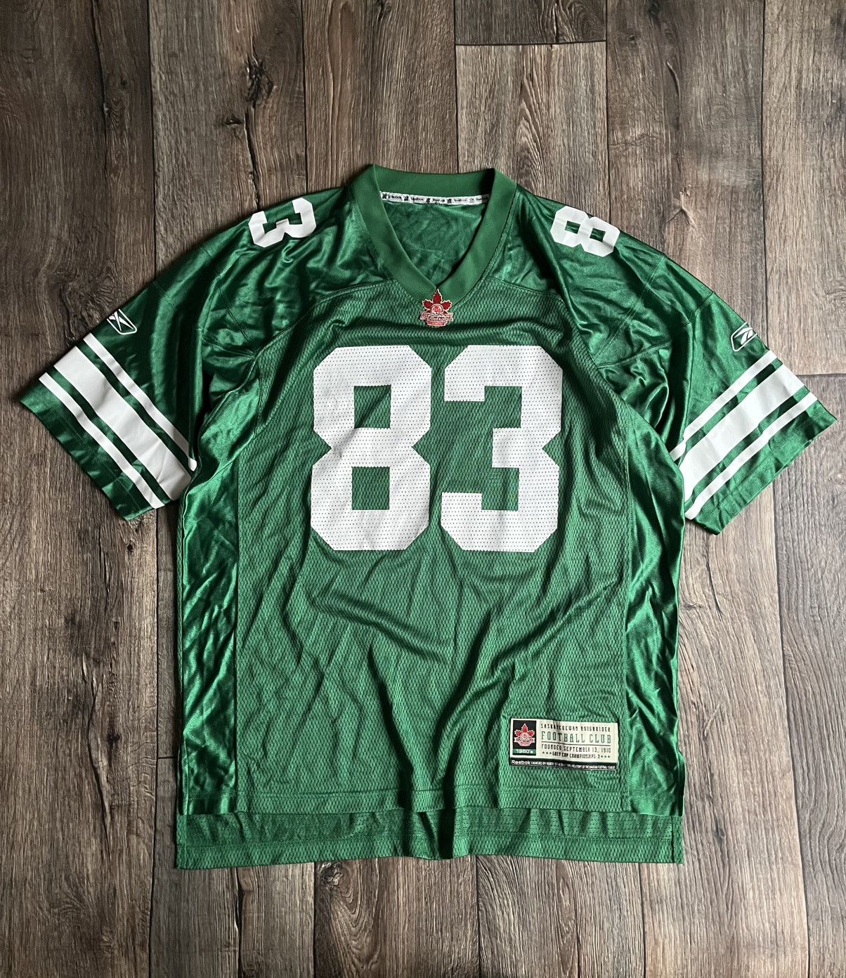 Reebok Vintage Reebok Saskatchewan Roughriders #83 Andy Fantuz CFL Size US XXL / EU 58 / 5 - 1 Thumbnail