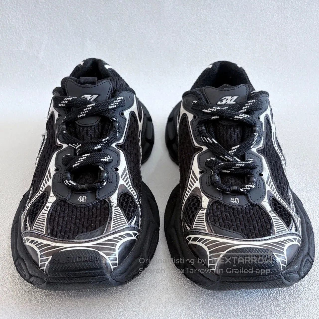 Balenciaga balenciaga dad sneakers black and silver. Size US 7.5 / EU 40-41 - 2 Thumbnail