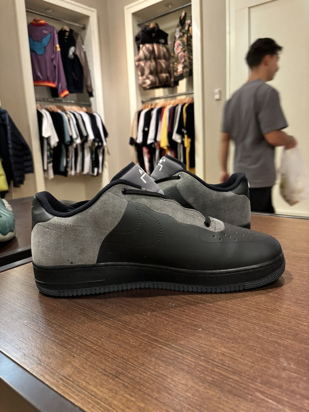 A-COLD-WALL* × Nike Nike Air Force 1 Low ‘A Cold Wall’ Black Size US 15 / EU 48 - 3 Thumbnail