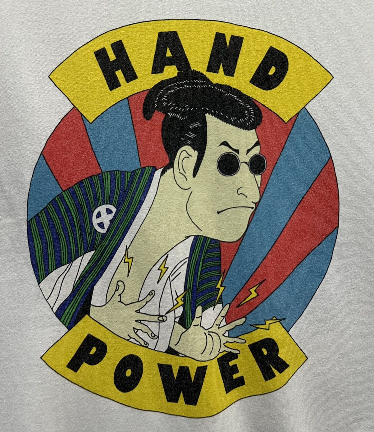 Japanese Brand × Vintage VINTAGE HAND POWER THERE’S NO TRICKERY SHIRT Size US L / EU 52-54 / 3 - 3 Thumbnail
