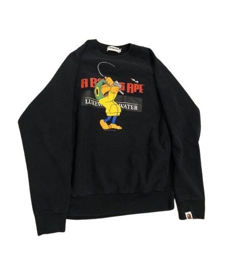 Bape Baby Milo Fishing Crewneck Size US M / EU 48-50 / 2 - 3 Thumbnail