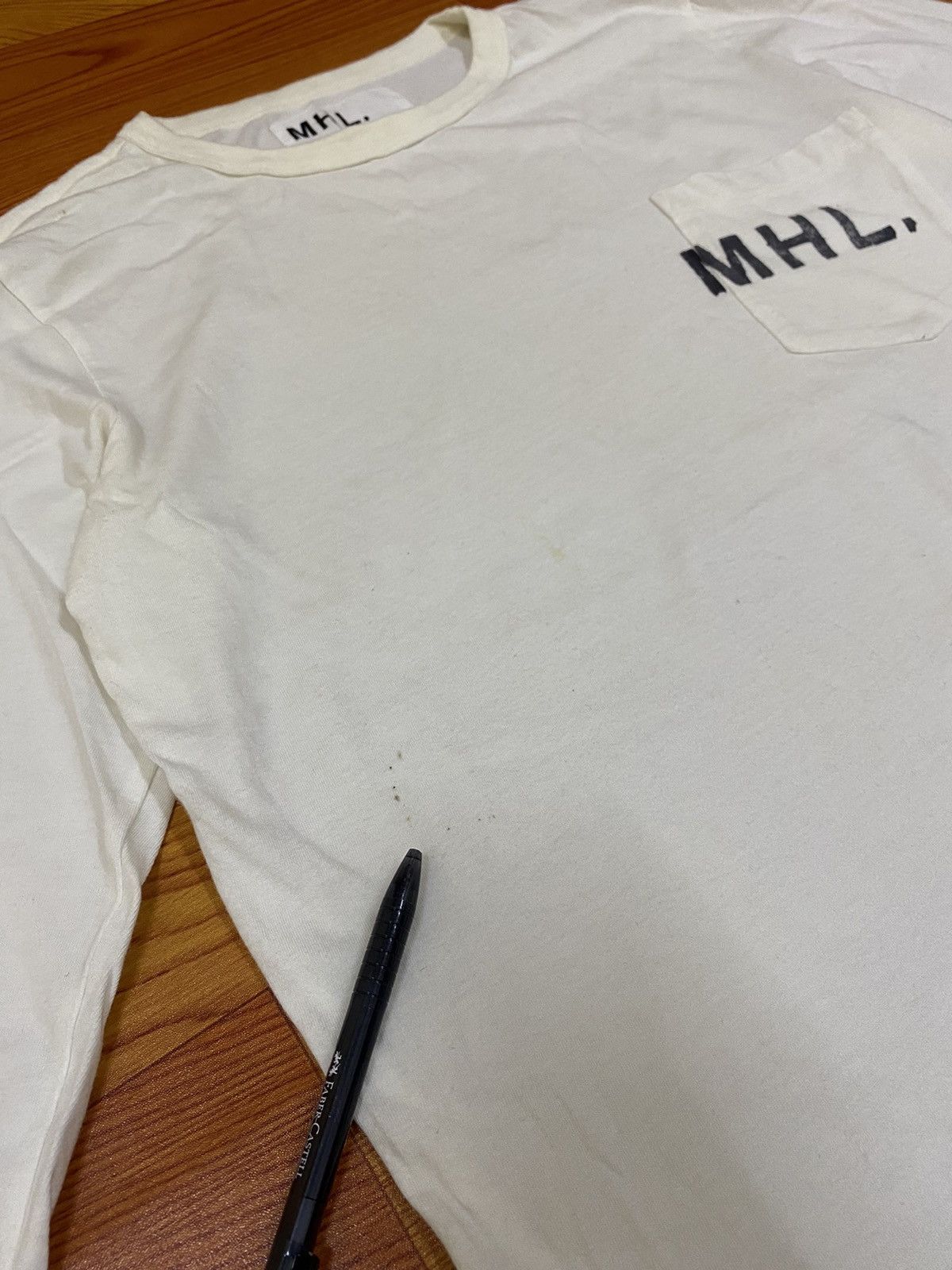 Designer × Margaret Howell Margaret Howell White Long Sleeve Tee Size US S / EU 44-46 / 1 - 5 Thumbnail
