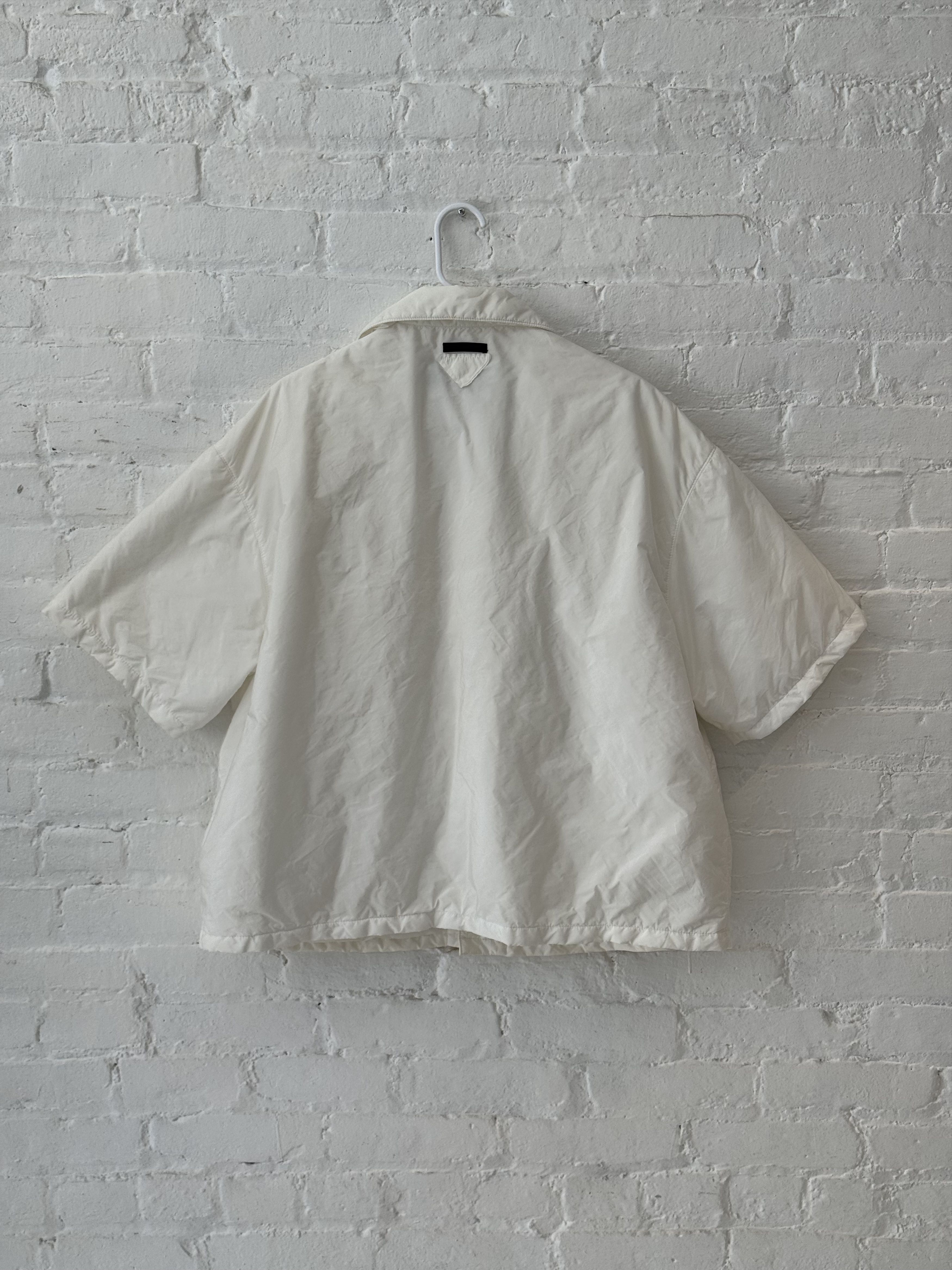 Prada Prada 2018 Nylon Logo Shirt Size US XL / EU 56 / 4 - 5 Thumbnail