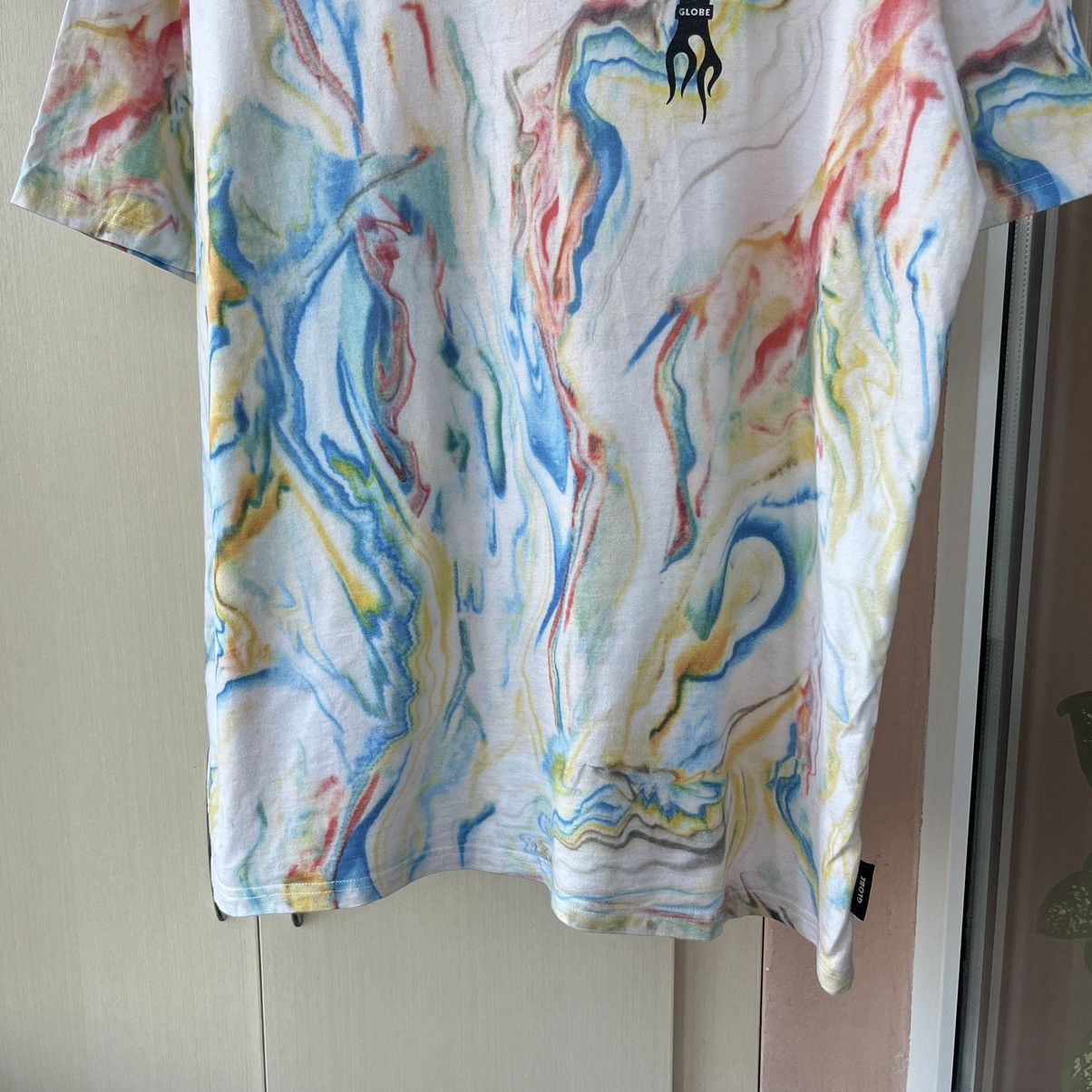 Globe Globe x dead kooks tie die Skateboard Tee Shirt Size US L / EU 52-54 / 3 - 4 Thumbnail