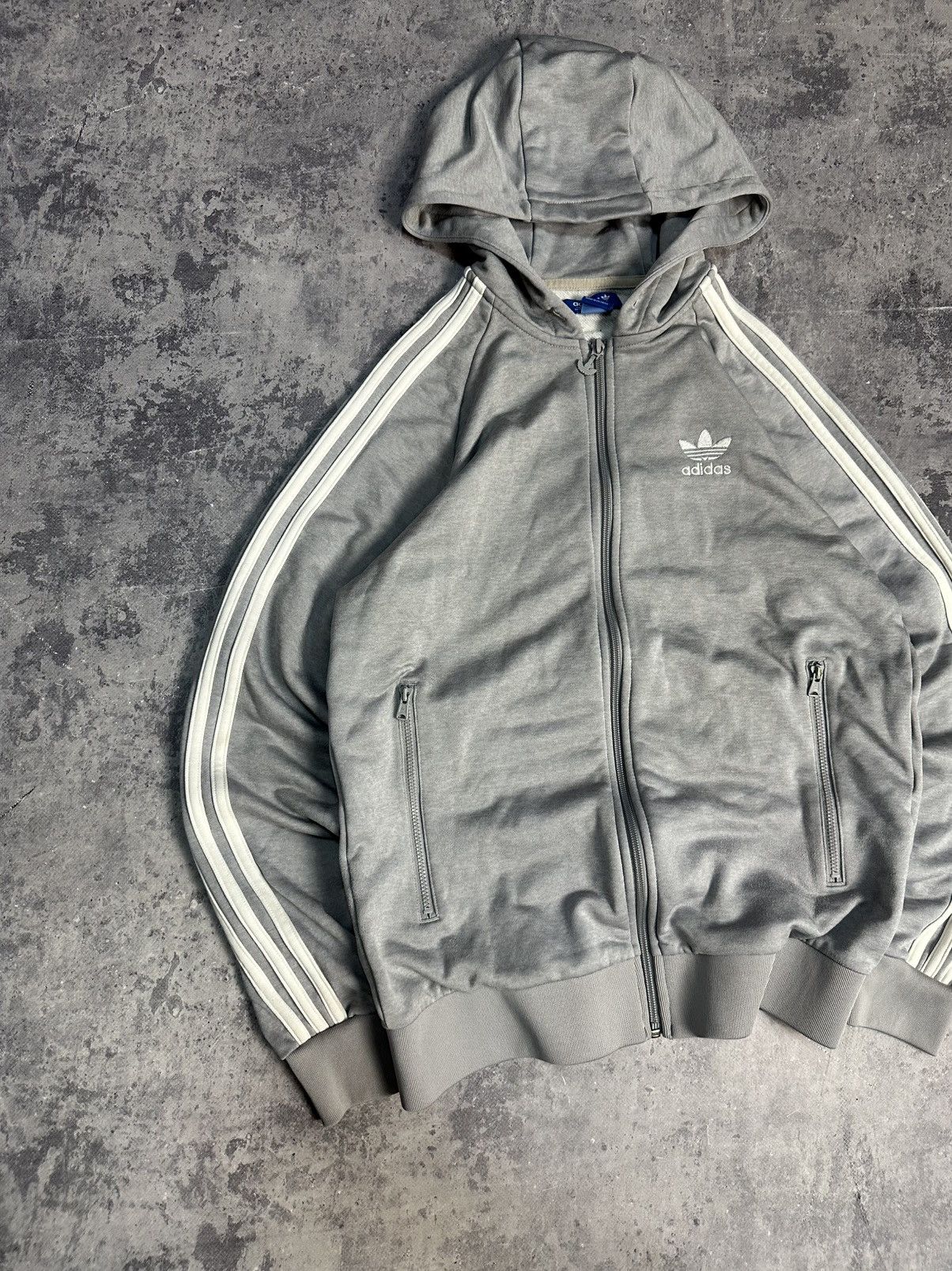 Adidas Vintage Adidas Track Top Zip Up Sweatshirt Size US M / EU 48-50 / 2 - 2 Thumbnail
