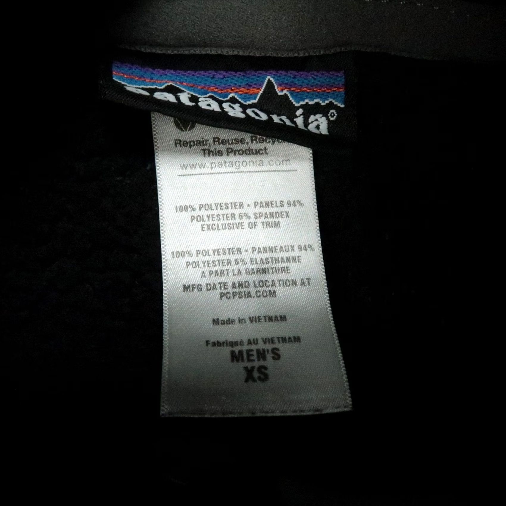 Patagonia Patagonia Jacket Mens XS Black Synchilla Fleece Snap Stand-Up Collar Basic Jacket Pockets 40in Chest Size US XS / EU 42 / 0 - 3 Thumbnail