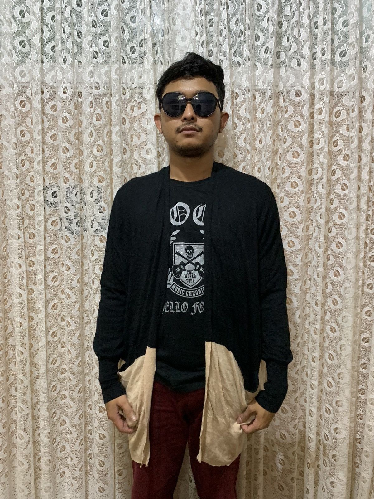 image of Issey Miyake x Ne Net Tsumori Chisato Cardigan Two Collours in Black, Men's (Size XL)