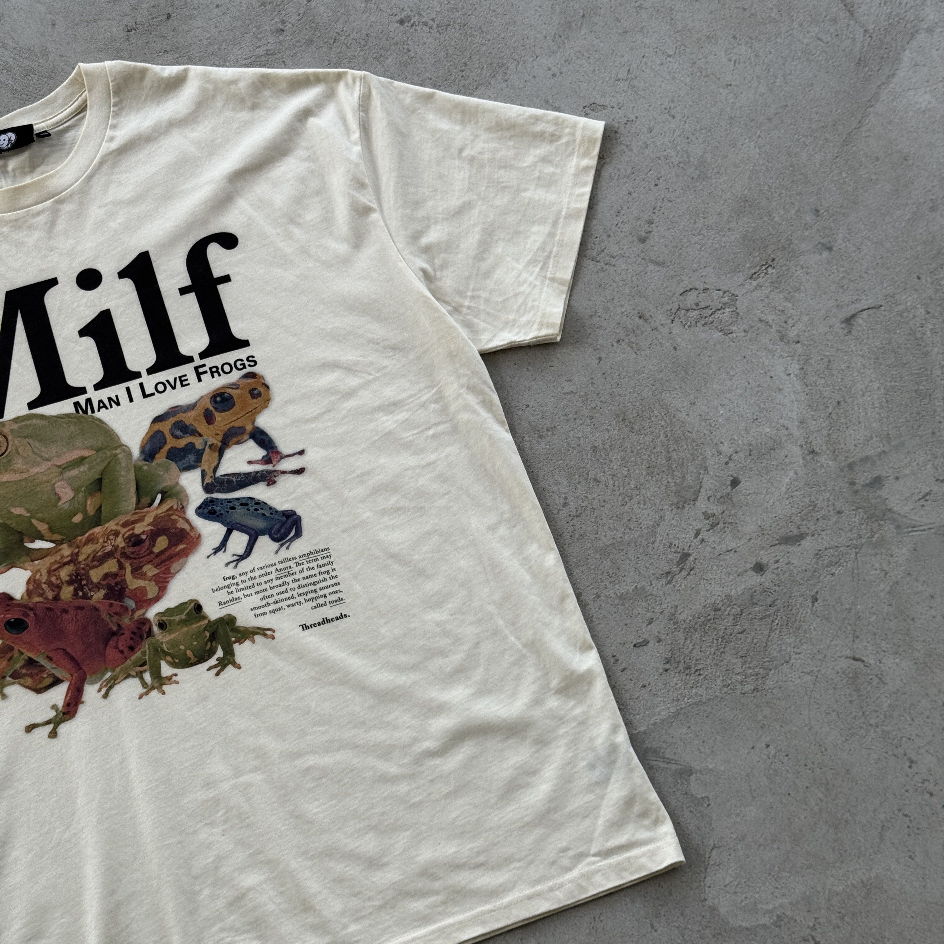 Vintage Vintage 90s MILF Crewneck Tee Shirt Size US XXL / EU 58 / 5 - 2 Thumbnail