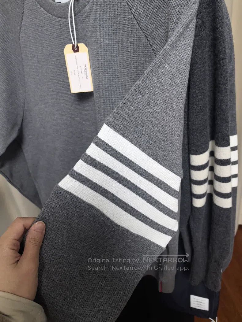 Thom Browne Thom Browne Waffle Sweatshirt Size US XL / EU 56 / 4 - 3 Thumbnail
