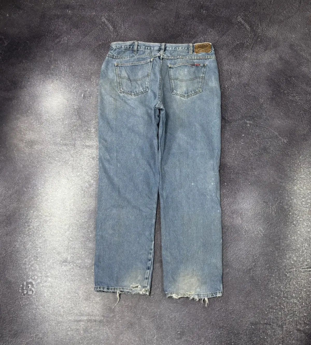 Dickies × Vintage Vintage Dickies Faded Washed Light Blue Denim Baggy Jeans Size US 38 / EU 54 - 1 Thumbnail