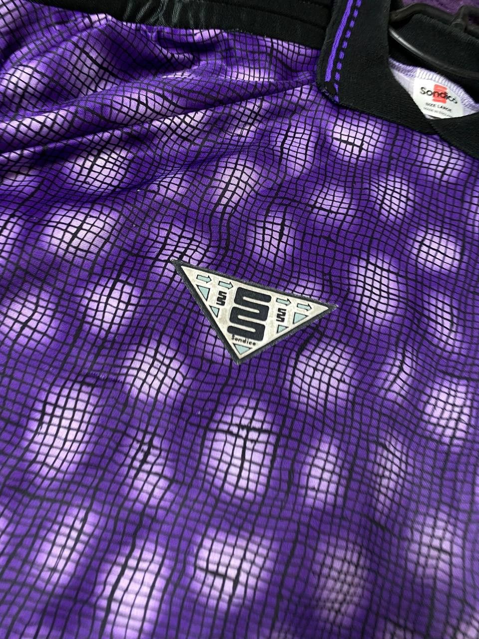Vintage Y2K Long Sleeve Vintage Abstract Sondico Jersey Size US L / EU 52-54 / 3 - 5 Thumbnail