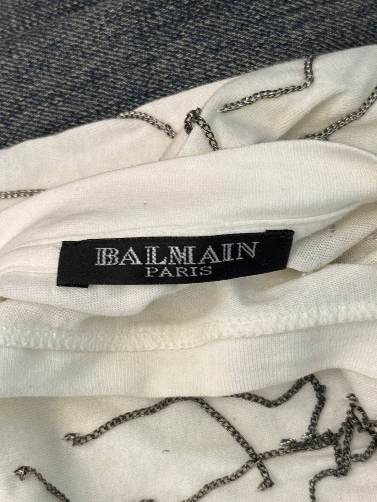Balmain SS09 Balmian by Christopher Decarnin Chain Tank Tops Size US M / EU 48-50 / 2 - 4 Thumbnail