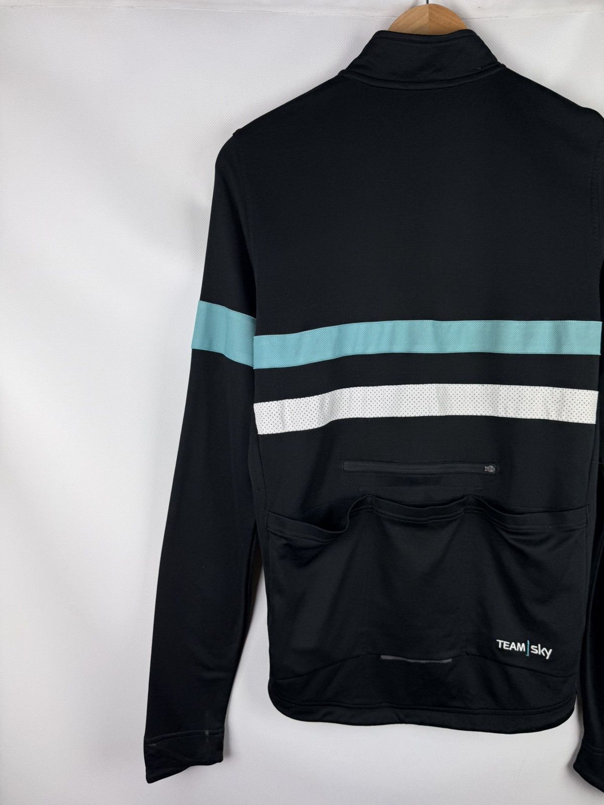 Rapha Rapha Team Sky Men’s Full Zip Cycling Long Sleeve Jersey Size US S / EU 44-46 / 1 - 15 Thumbnail