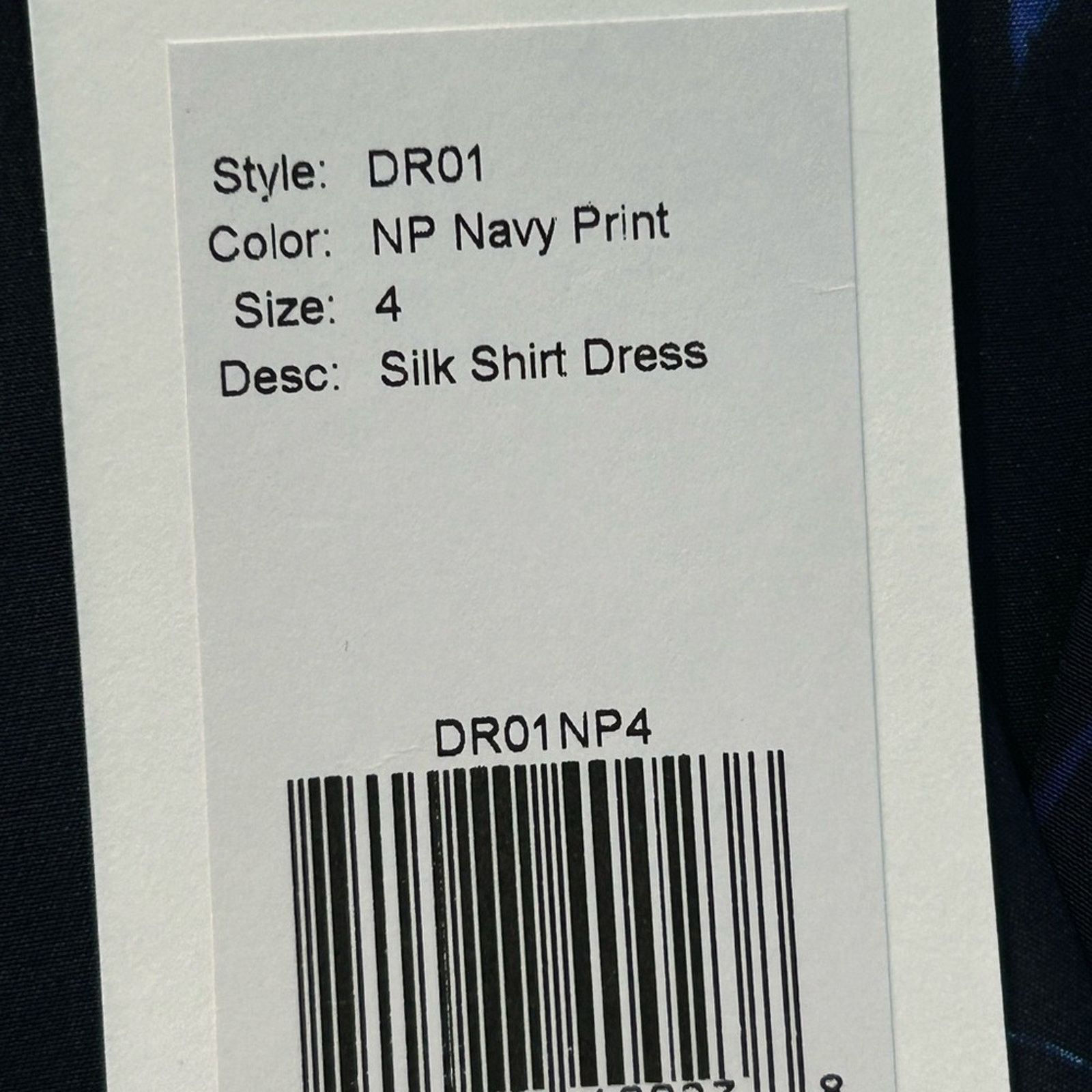 THAKOON Thakoon Silk Navy Tulip Long Sleeve Shirt Midi Dress NWT 4 Size S / US 4 / IT 40 - 11 Thumbnail