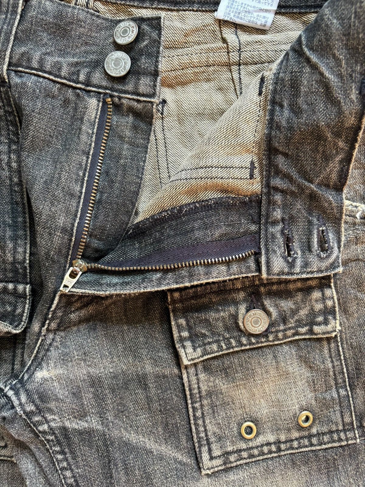 Japanese Brand Vintage Japanese Brand Bush Pants Distressed Rusty Jeans Size US 28 / EU 44 - 9 Thumbnail