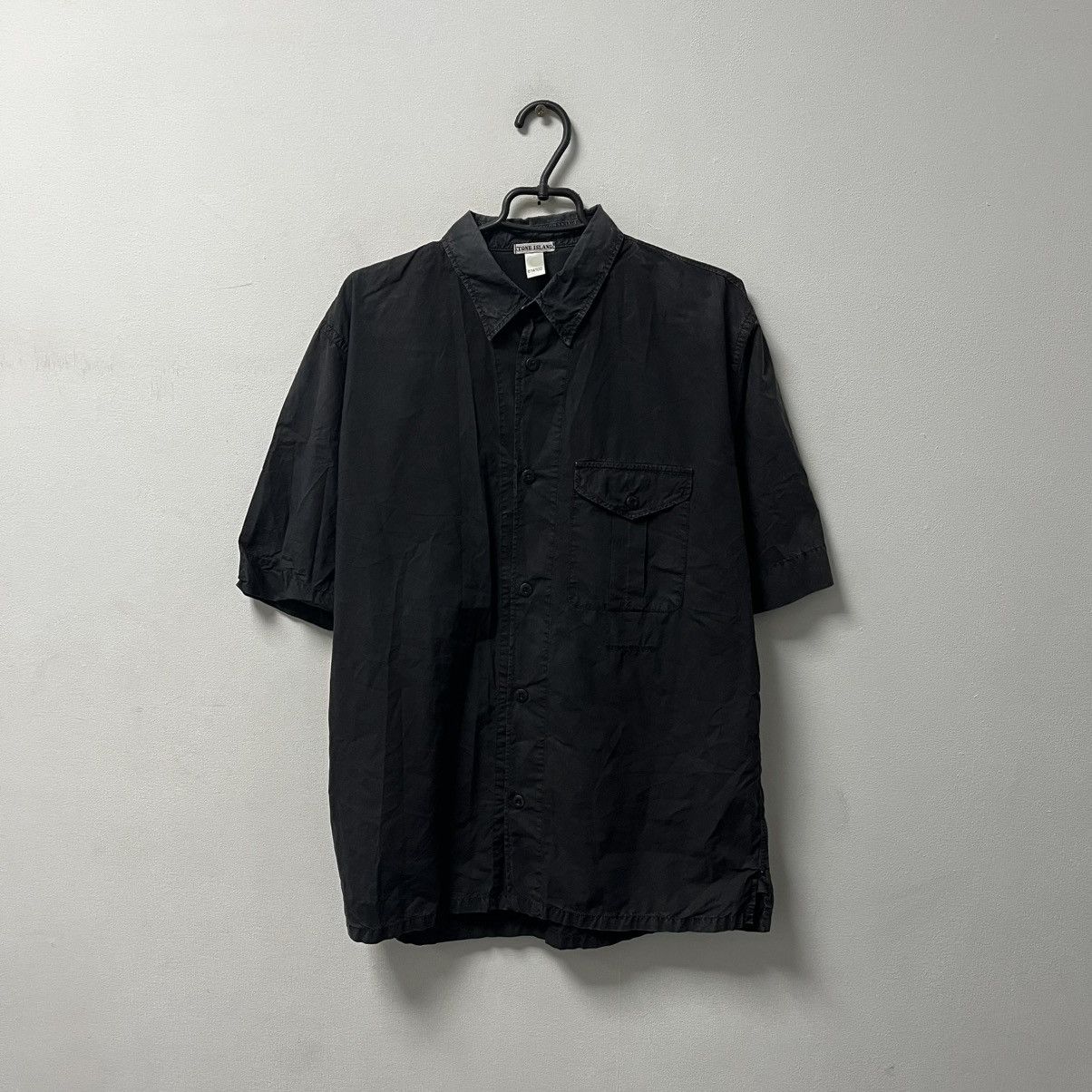 Vintage Stone Island Black Shirt Rare