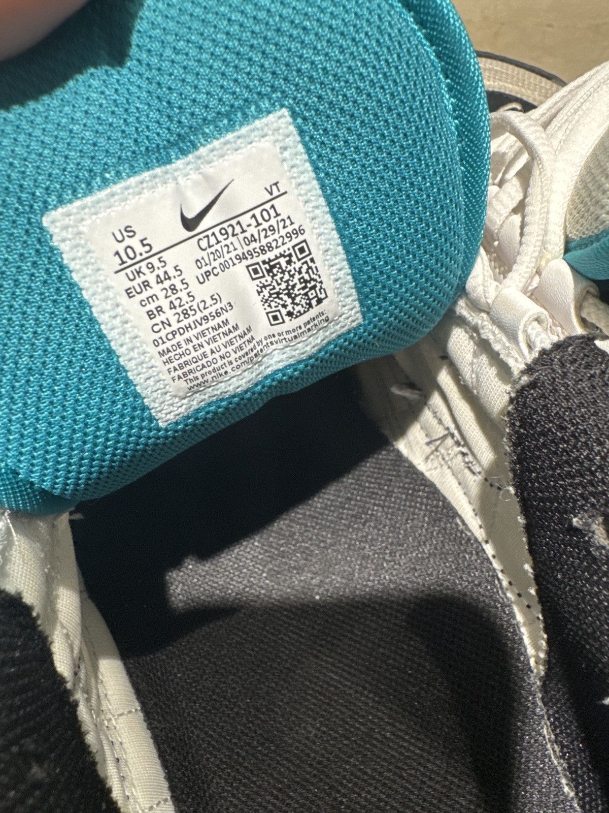 Nike Nike Air Max 96 II 2 Mystic Teal Size US 10.5 / EU 43-44 - 7 Thumbnail