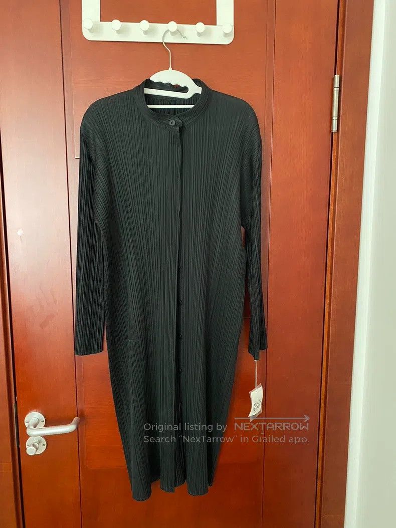 Issey Miyake Issey Miyake Stand Collar Trench Coat Black Size XL / US 12-14 / IT 48-50 - 3 Thumbnail