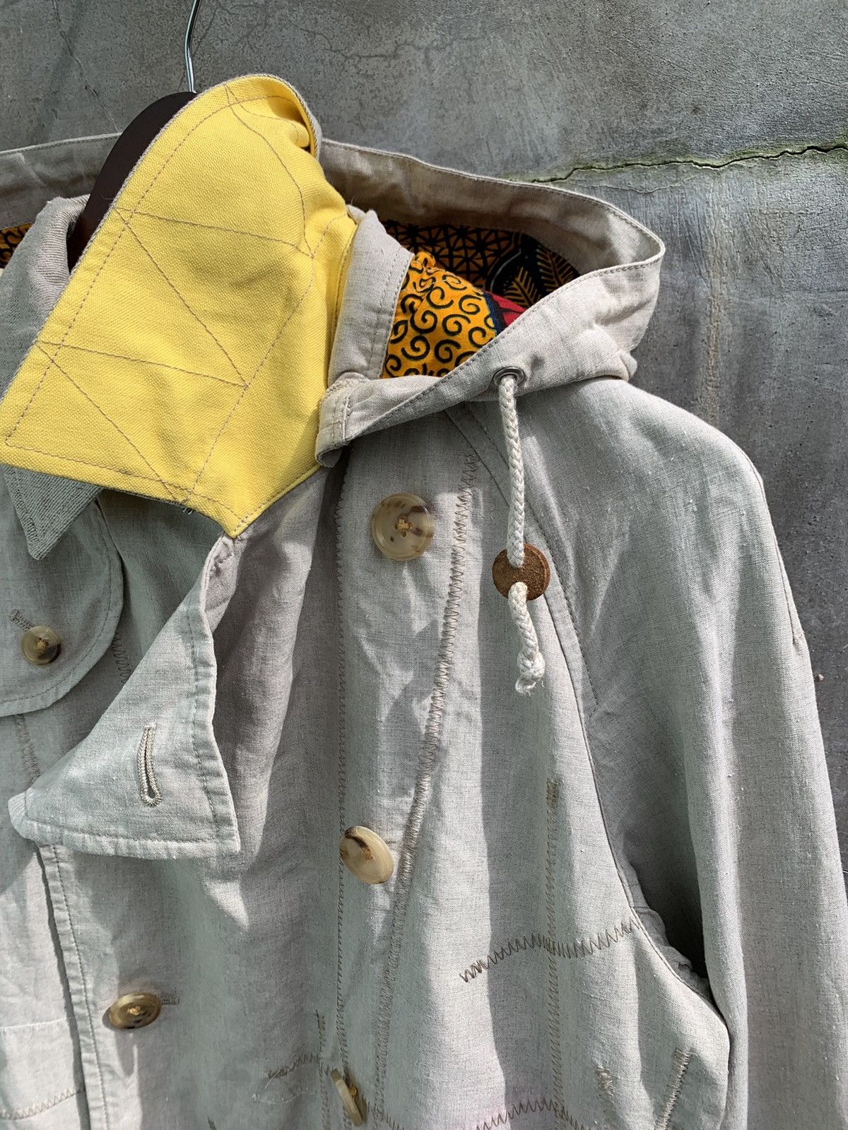 Junya Watanabe SS16 RUNWAY Patchwork Reversible Double Breasted Coat Size US S / EU 44-46 / 1 - 17 Thumbnail