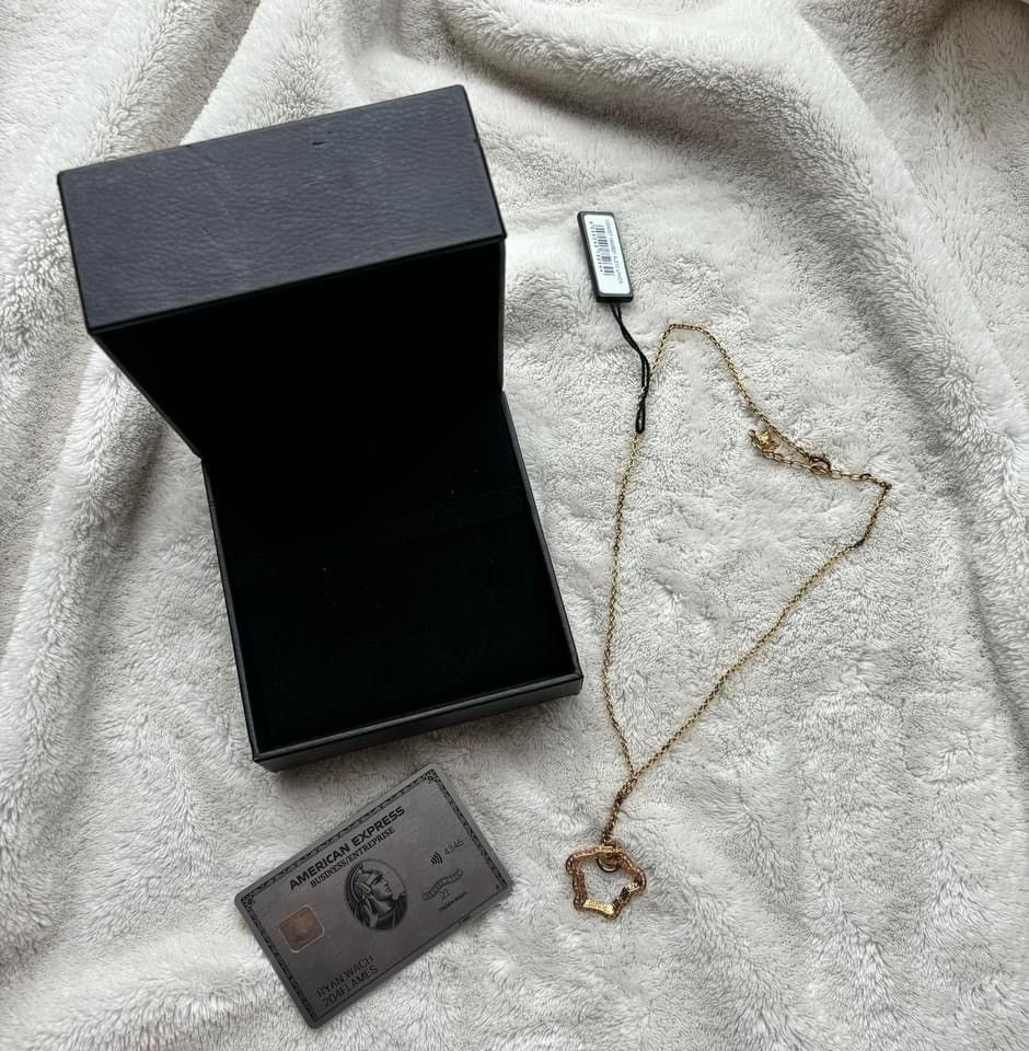 Versace Versace Gold Bijoux Medusa Outline Chain Size ONE SIZE - 3 Thumbnail