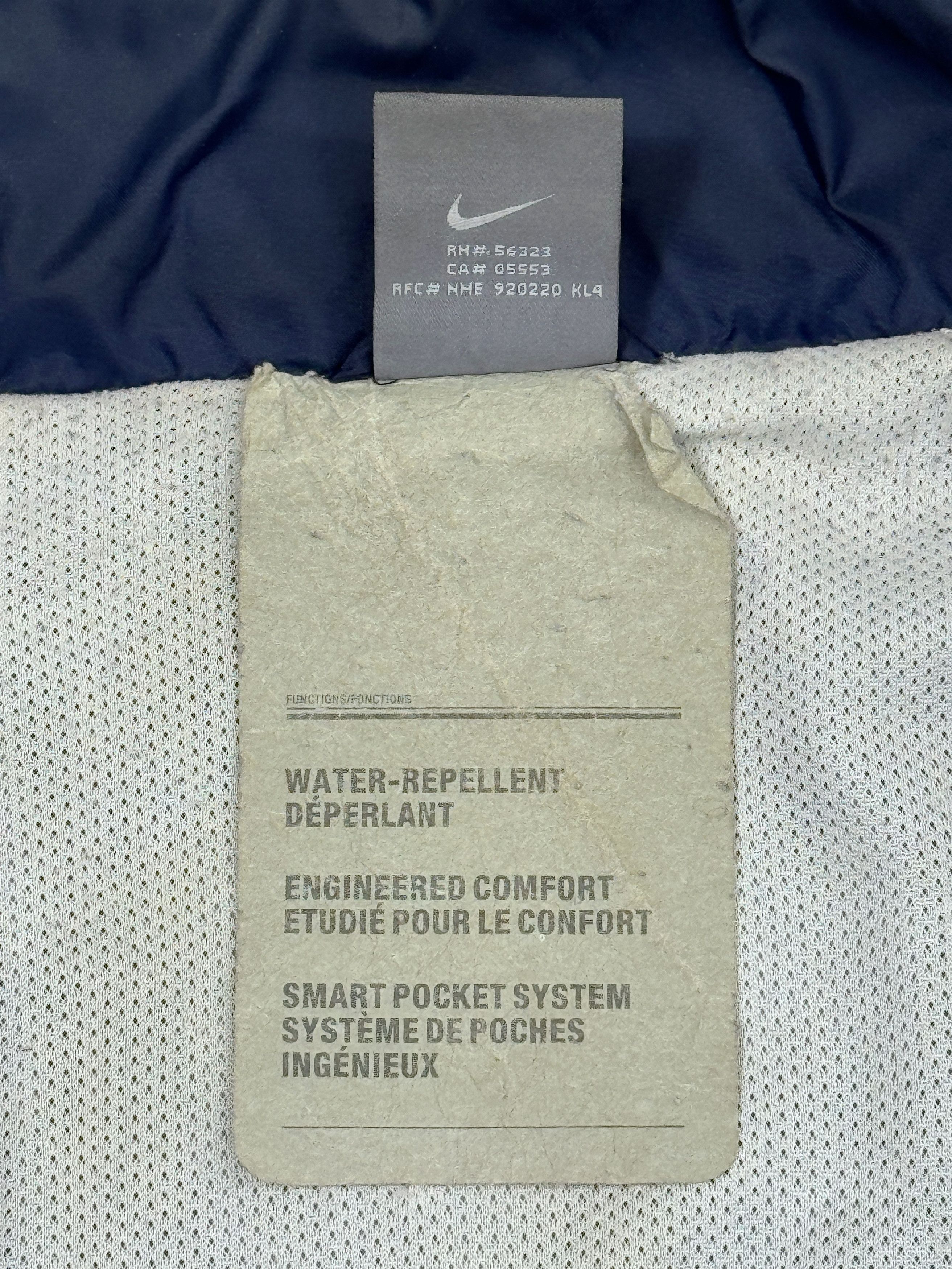 Nike × Vintage Y2K Nike Windbreaker Jacket Nylon Big Back Swoosh Logo Size US M / EU 48-50 / 2 - 9 Thumbnail