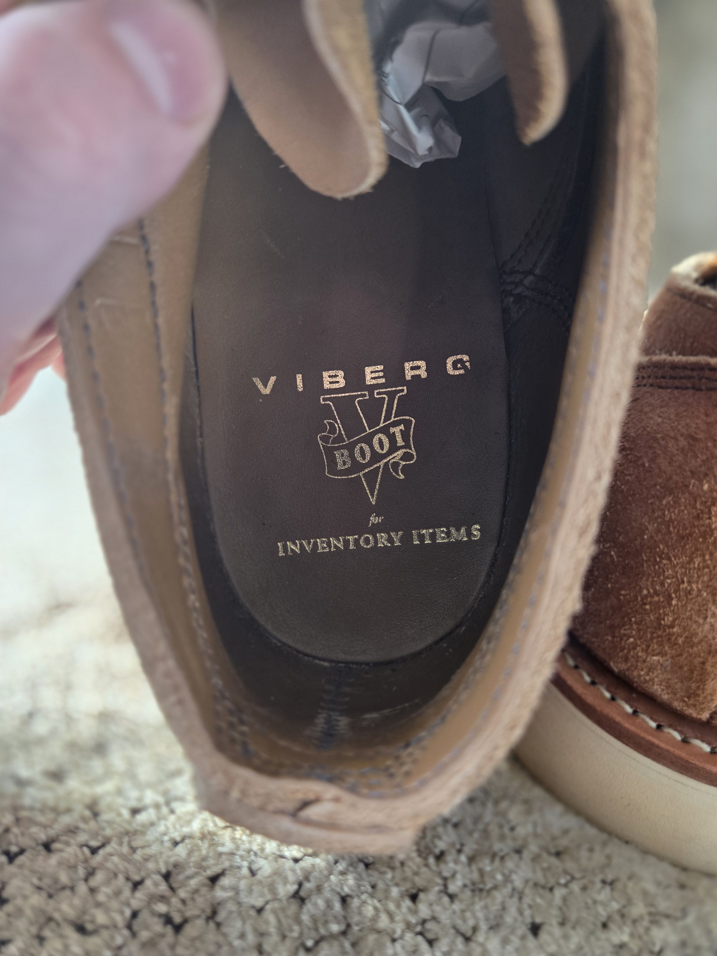 Viberg Viberg x Inventory Items (rare) Rough Out Size US 11.5 / EU 44-45 - 12 Thumbnail