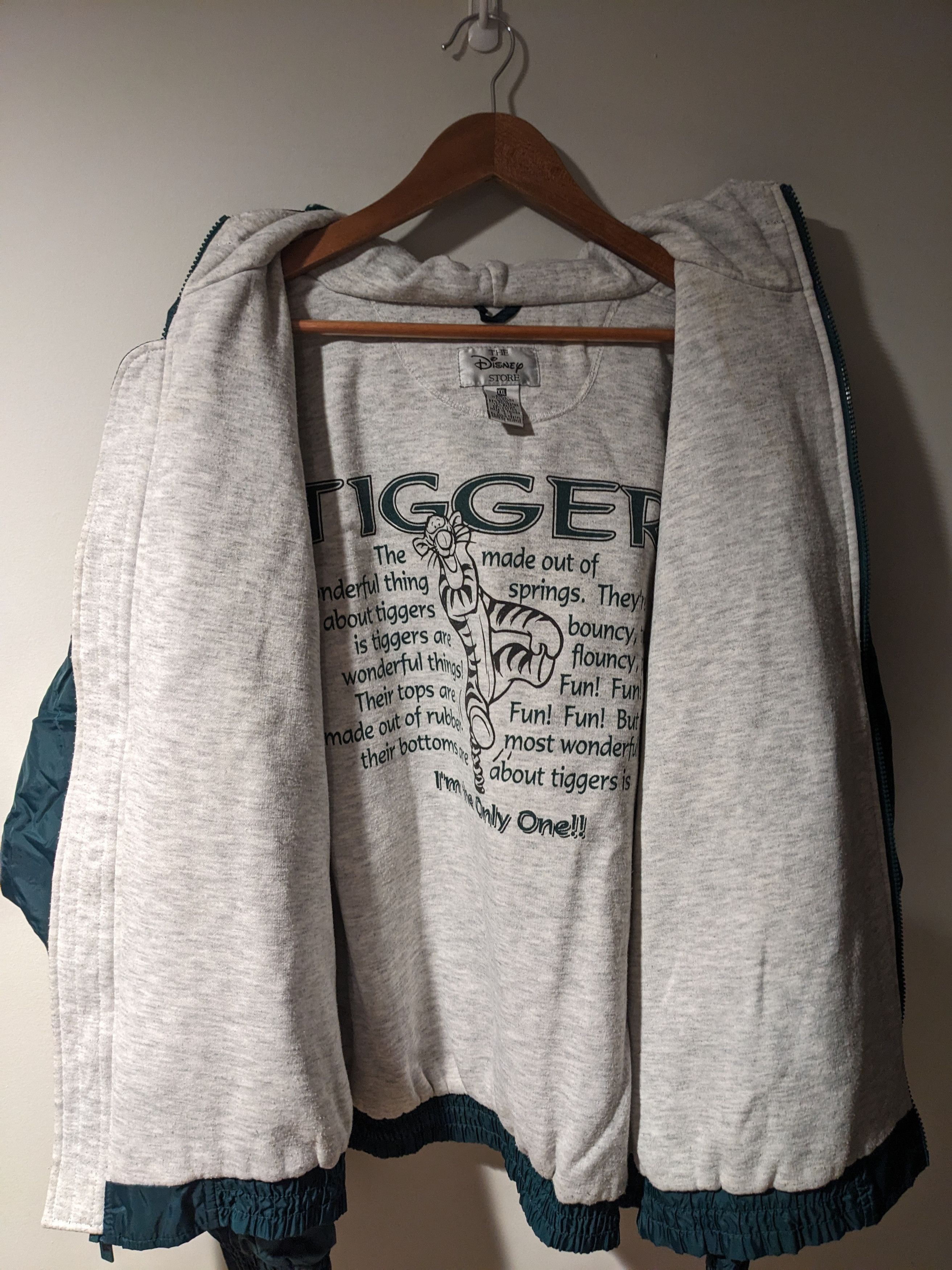 Disney × Vintage Vintage 90s The Disney Store Winnie the Pooh Tigger Jacket Size US XXL / EU 58 / 5 - 4 Thumbnail