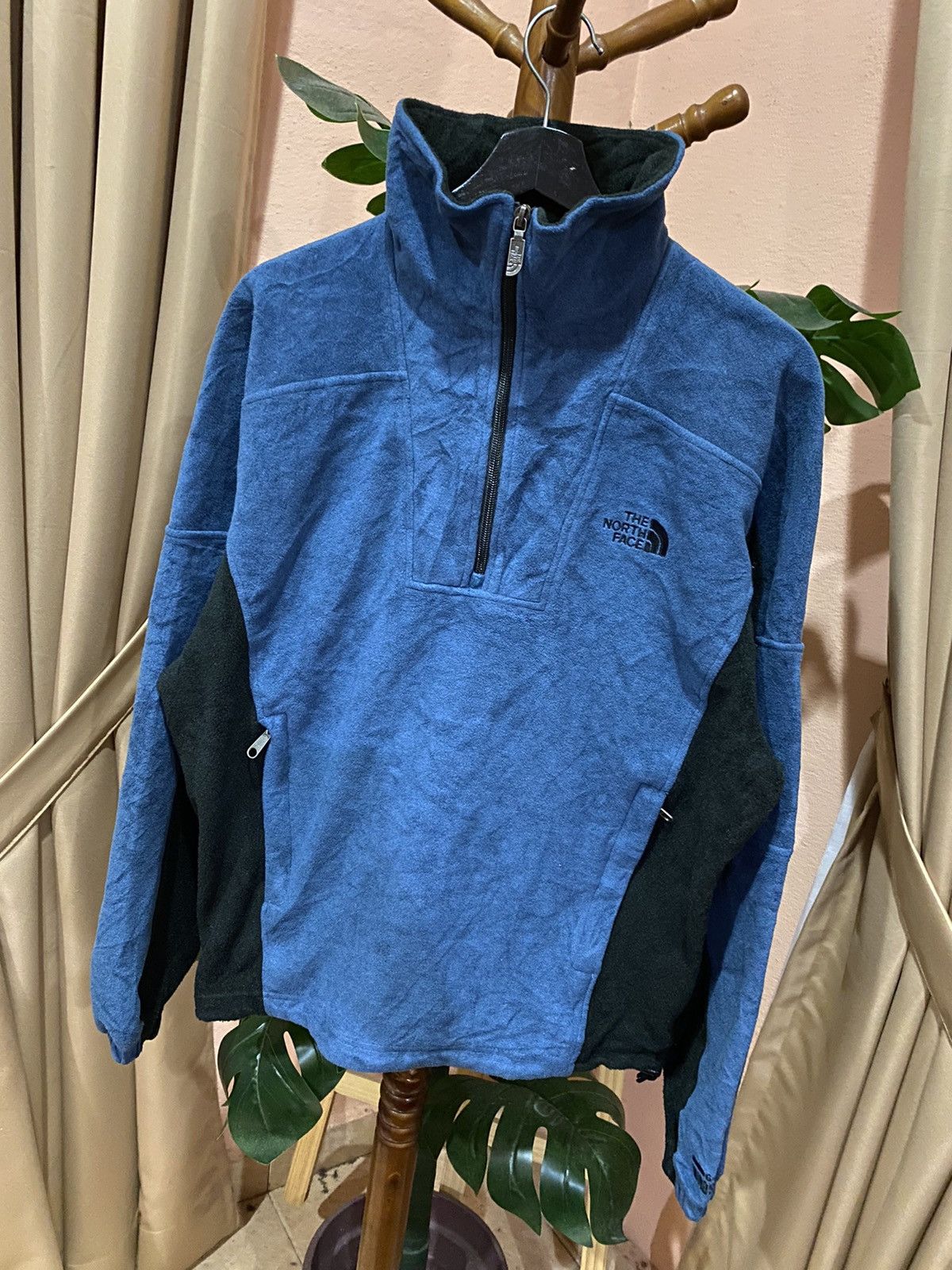 The North Face The North Face Blue and Black Fleece Pullover Jacket Size US S / EU 44-46 / 1 - 2 Thumbnail