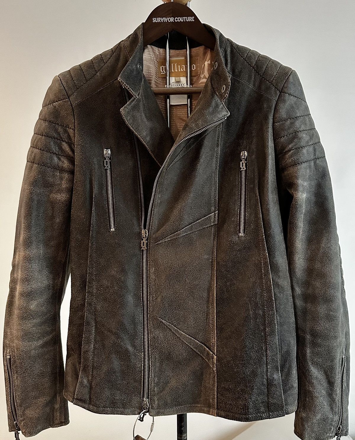 John Galliano John Galliano runway moto Size M / US 6-8 / IT 42-44 - 1 Thumbnail