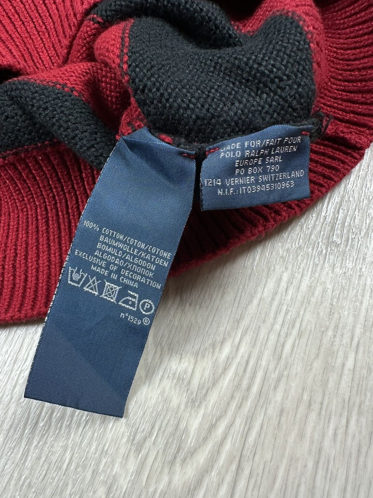 Polo Ralph Lauren Vintage Polo Ralph Lauren Red Cardigan Sweater Size S Size US S / EU 44-46 / 1 - 9 Thumbnail