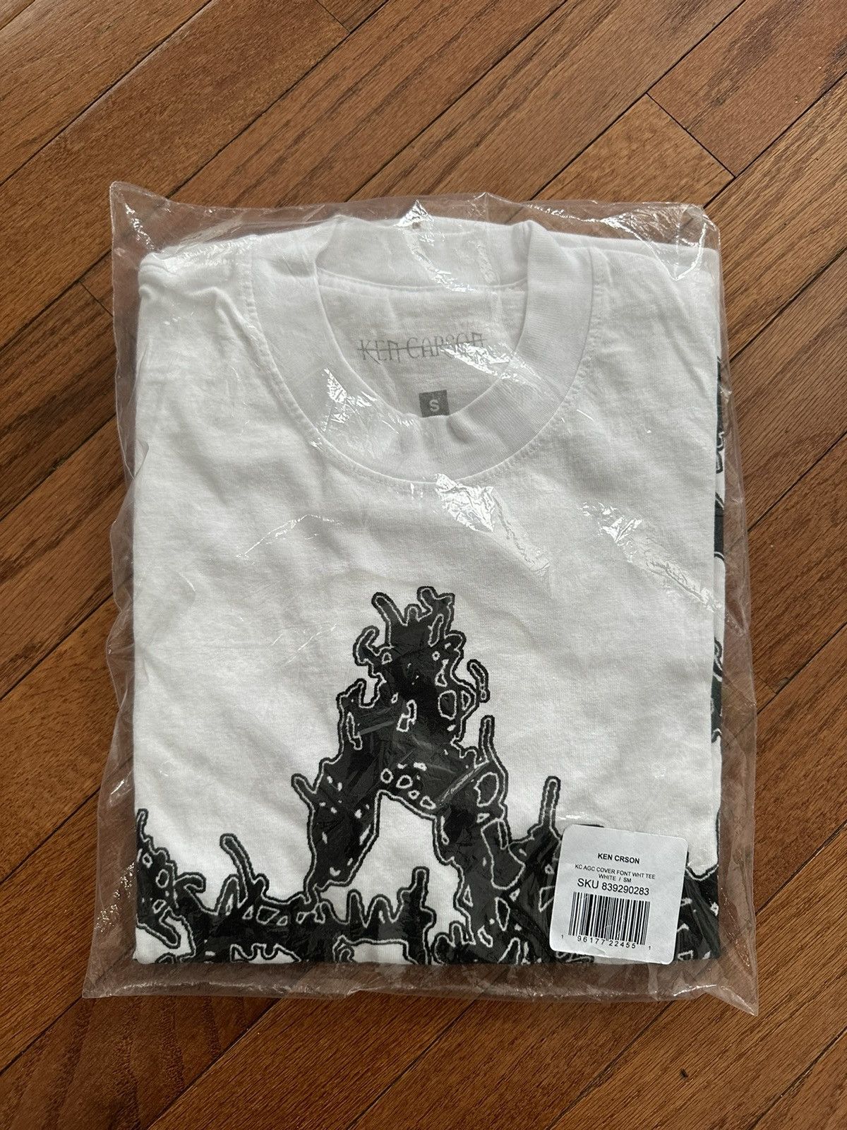 Ken Carson Ken carson AGC cover font tee white Size US S / EU 44-46 / 1 - 1 Thumbnail