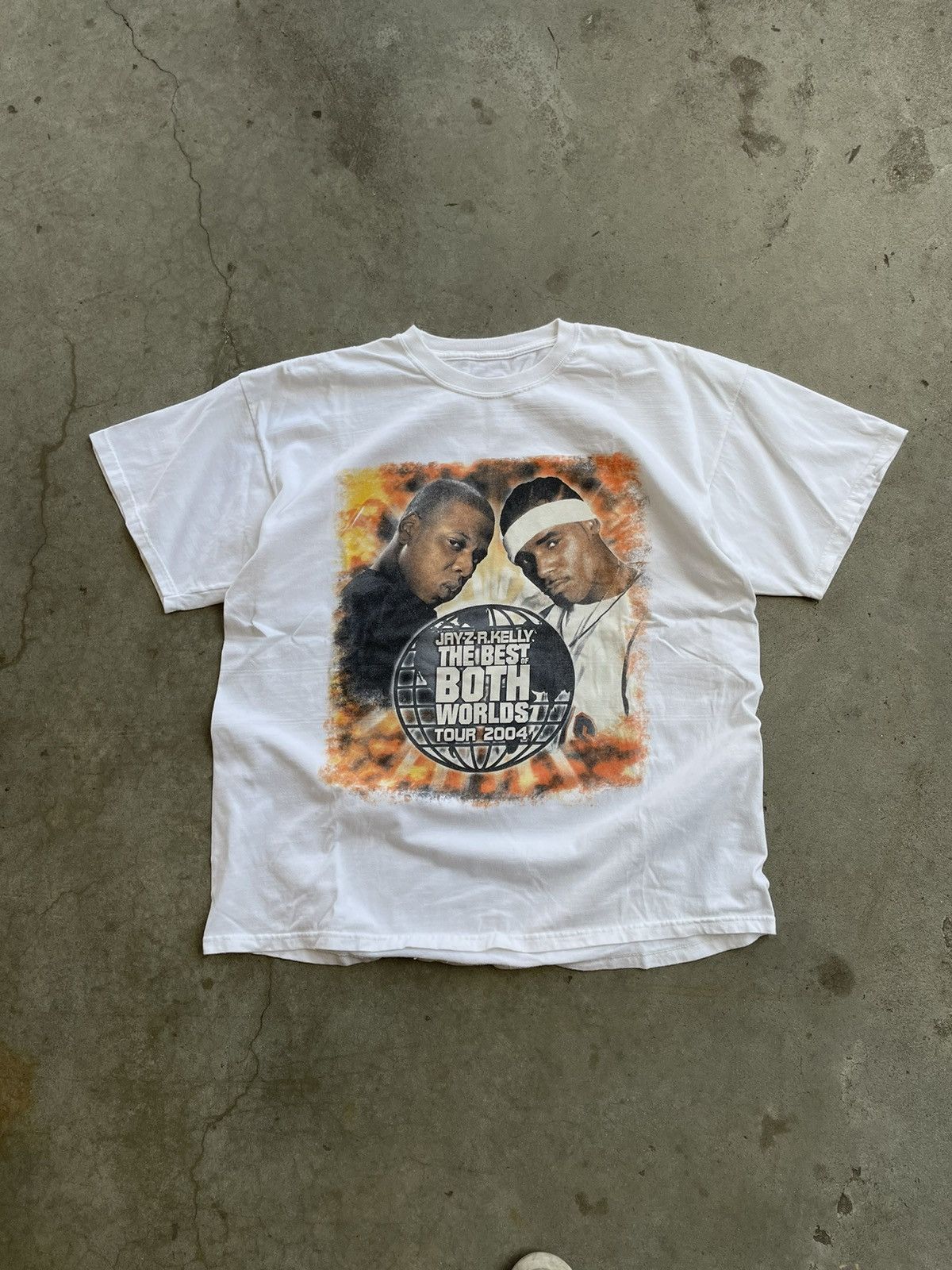 Rap Tees × Vintage Vintage Jay-Z & R. Kelly The Best Of Both