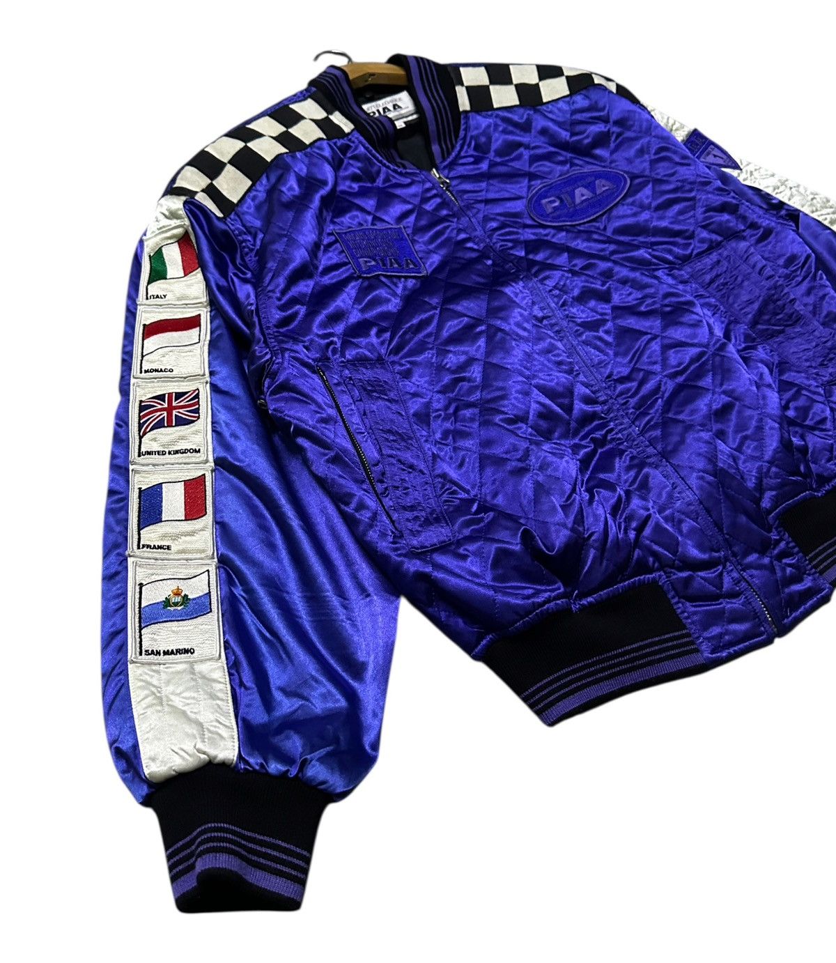Vintage vintage PIAA Motor Sports Racing Division bomber jacket Size US L / EU 52-54 / 3 - 4 Thumbnail
