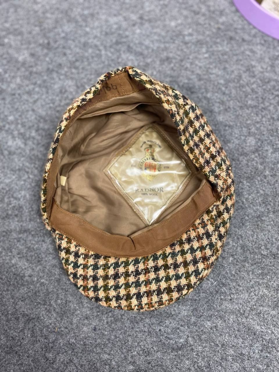 Vintage vintage radnor england wool checkered beretta hat Size ONE SIZE - 6 Thumbnail
