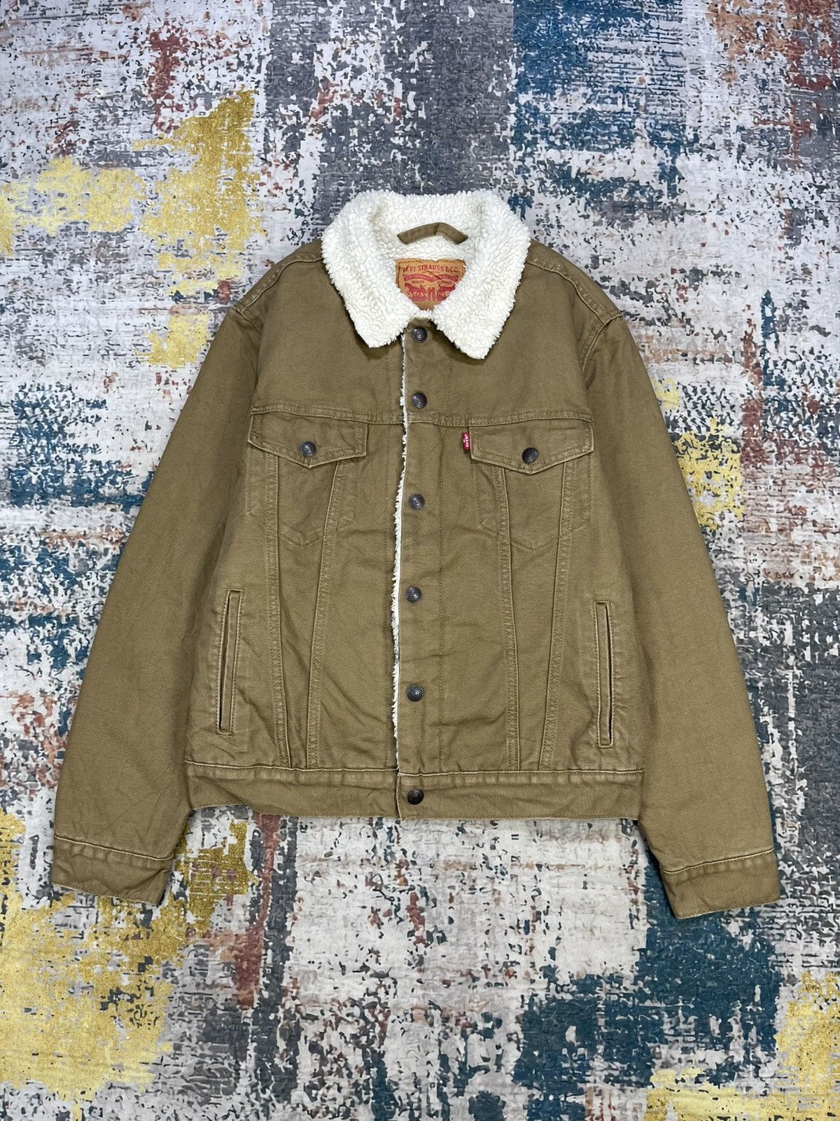 Levi's Levis Type III Sherpa Trucker Jacket Size US S / EU 44-46 / 1 - 2 Thumbnail
