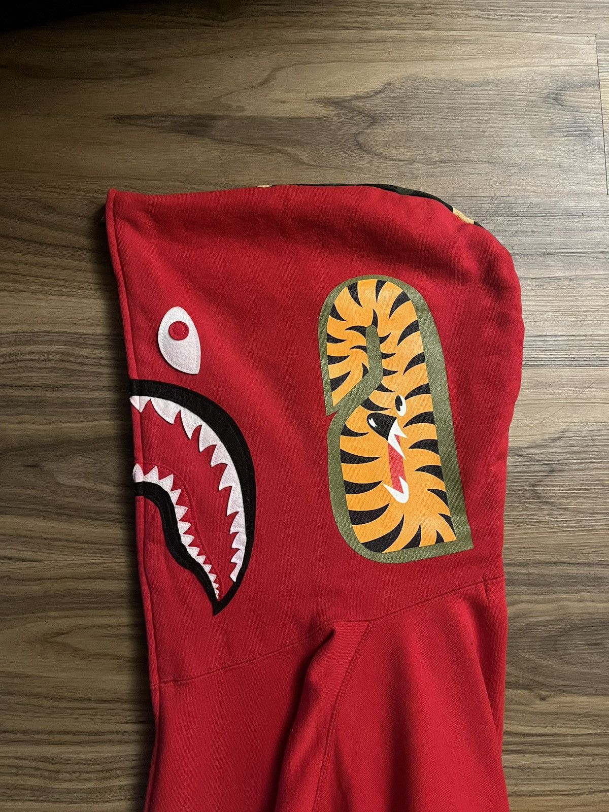 Bape Bape A Bathing Ape Shark Full Zip Hoodie XXL Size US XXL / EU 58 / 5 - 4 Thumbnail
