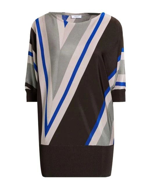 Salvatore Ferragamo o1s1rm0126 Viscose T-Shirt in Multicolor Size M / US 6-8 / IT 42-44 - 1 Thumbnail