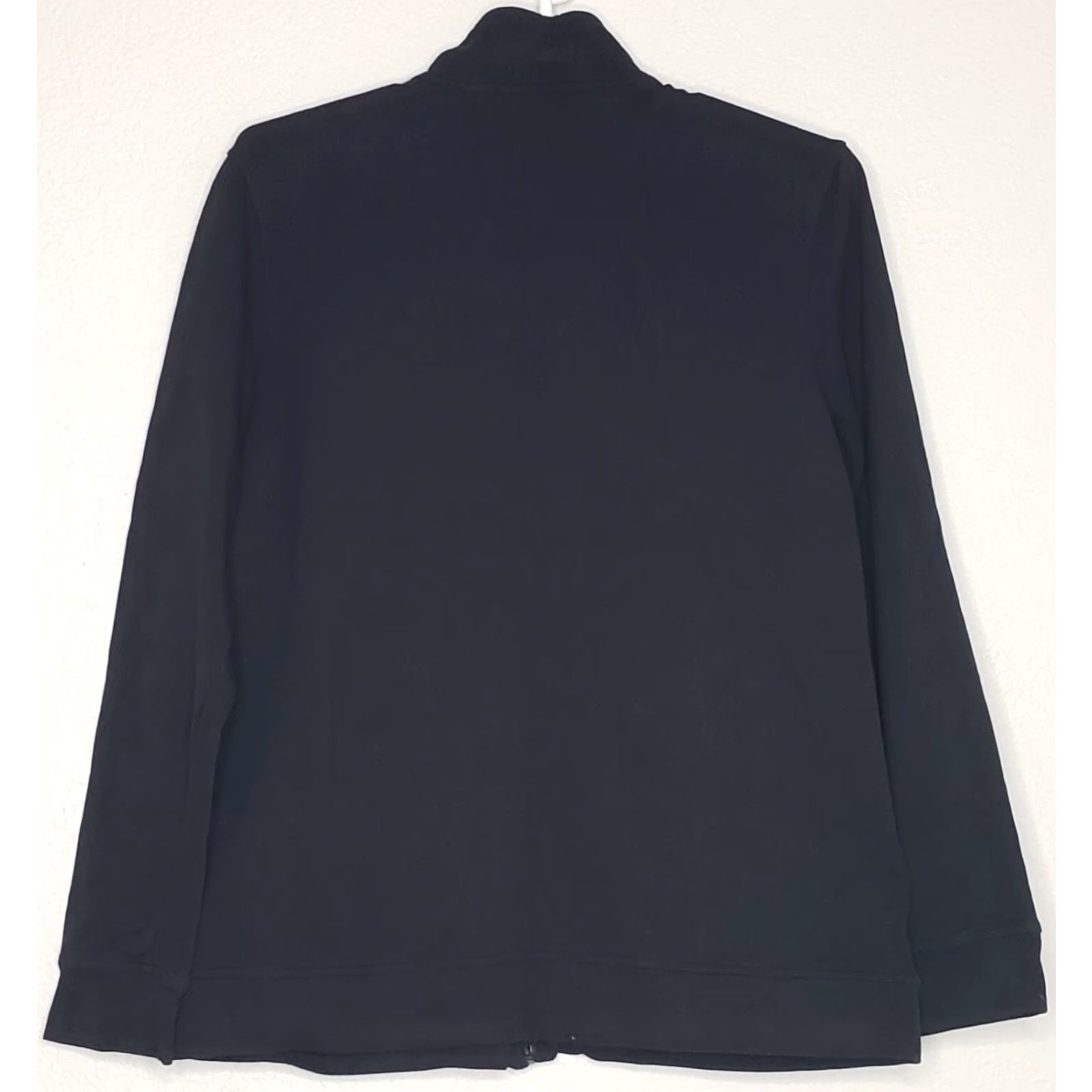 Vintage Additions by Chico’s Jacket L/S Black Zip Sequin Front Lightweight Casual Size 2 Women Size XS / US 0-2 / IT 36-38 - 2 Thumbnail