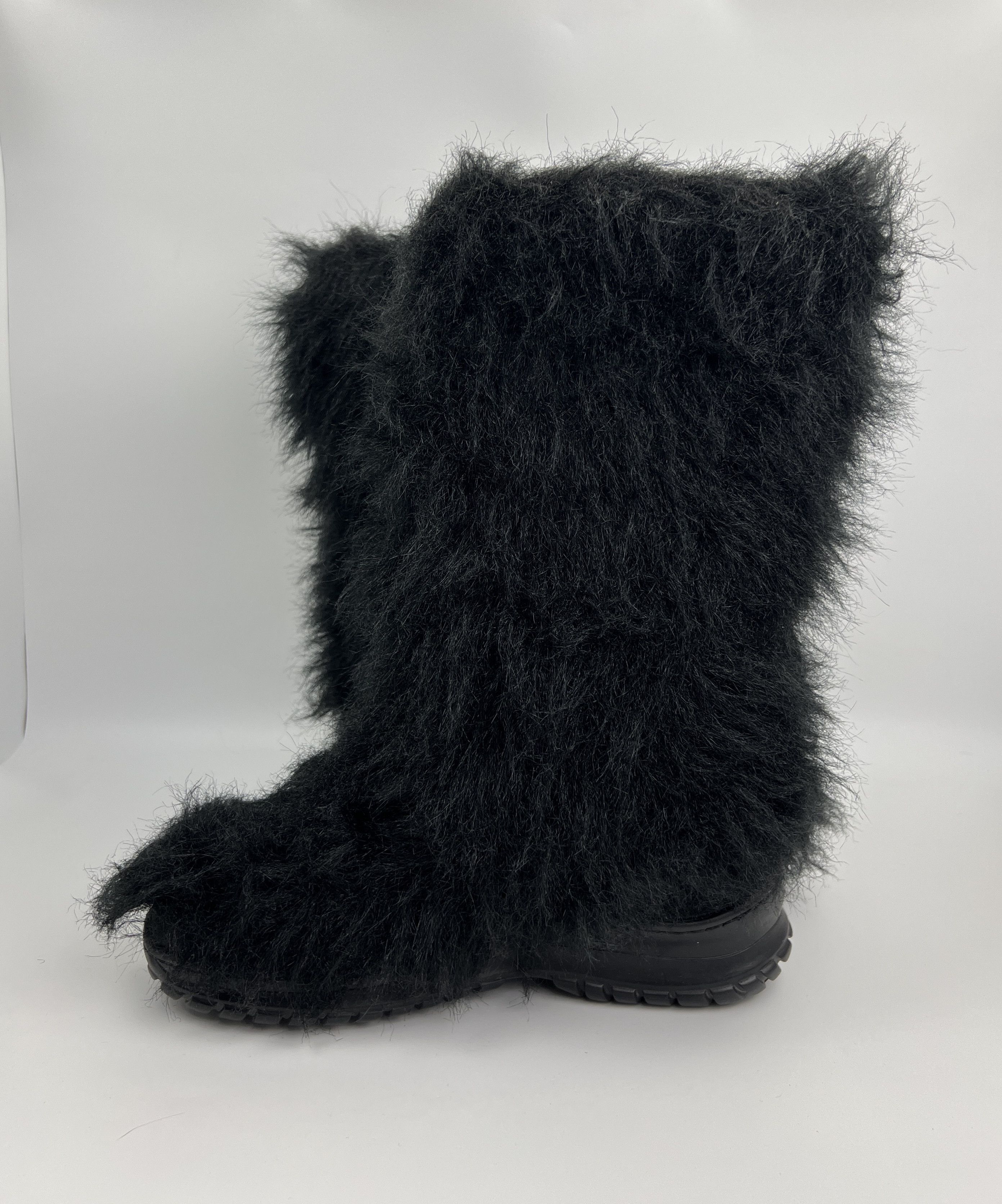 Vintage Vintage y2k Yeti Faux Fur Winter Boots Avant Garde Size US 10 / IT 40 - 8 Thumbnail