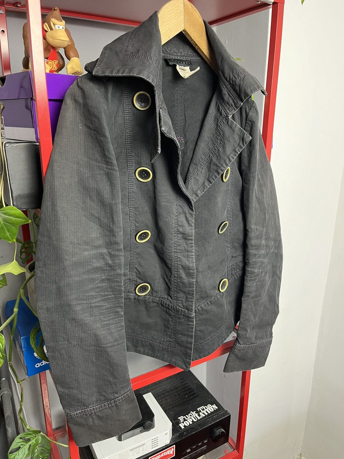 Designer × Patrizia Pepe Vintage y2k Patrizia Pepe Firenze avantgarde blazer jacket Size M / US 6-8 / IT 42-44 - 3 Thumbnail