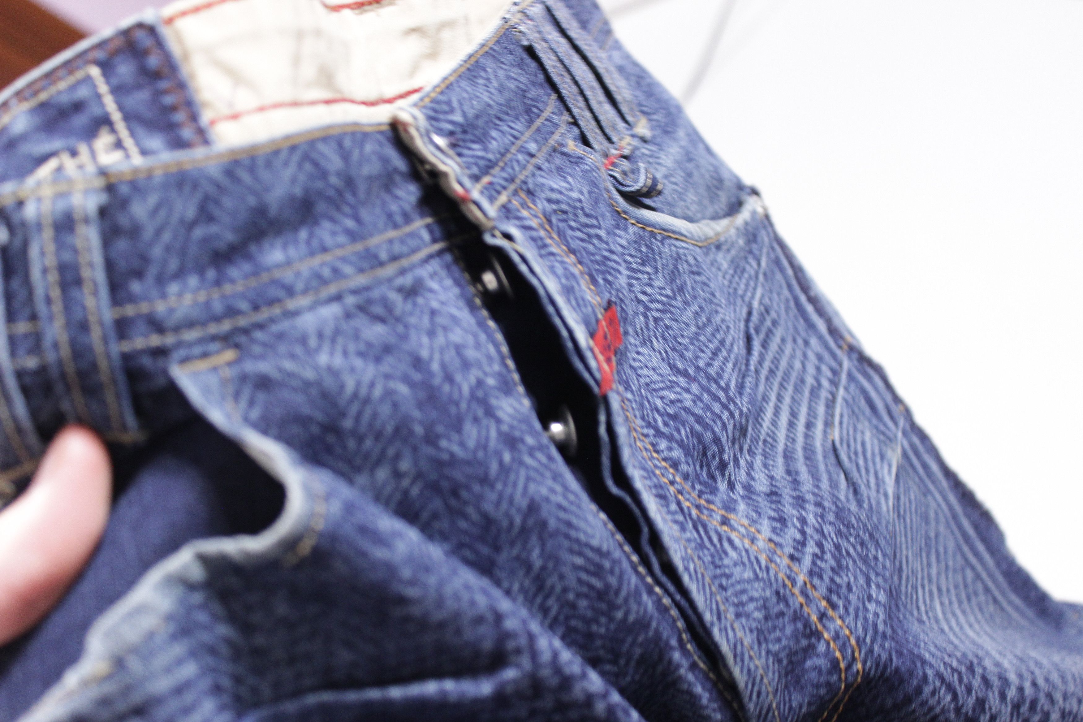 Marithe + Francois Girbaud 00S Pattern Logo Jeans Vintage Size US 31 - 7 Thumbnail
