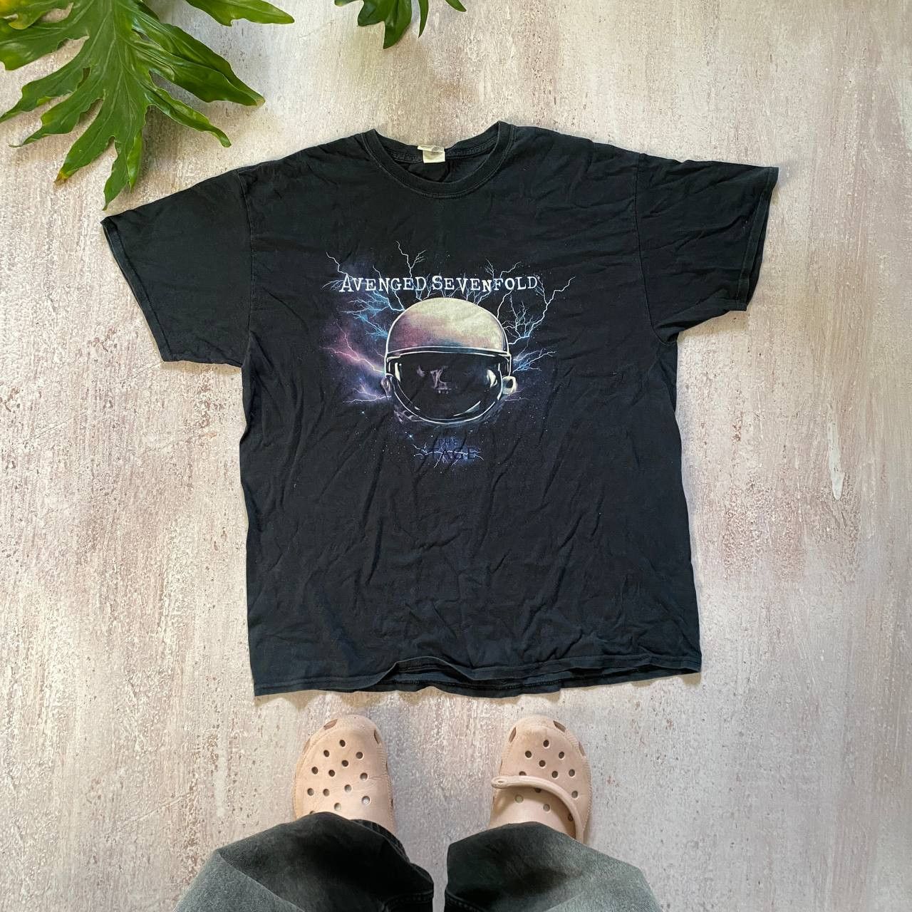 Band Tees × Vintage VINTAGE Y2K AVENGED SEVENFOLD AMAZING FADED TOUR T SHIRT 228 Size US XL / EU 56 / 4 - 1 Thumbnail